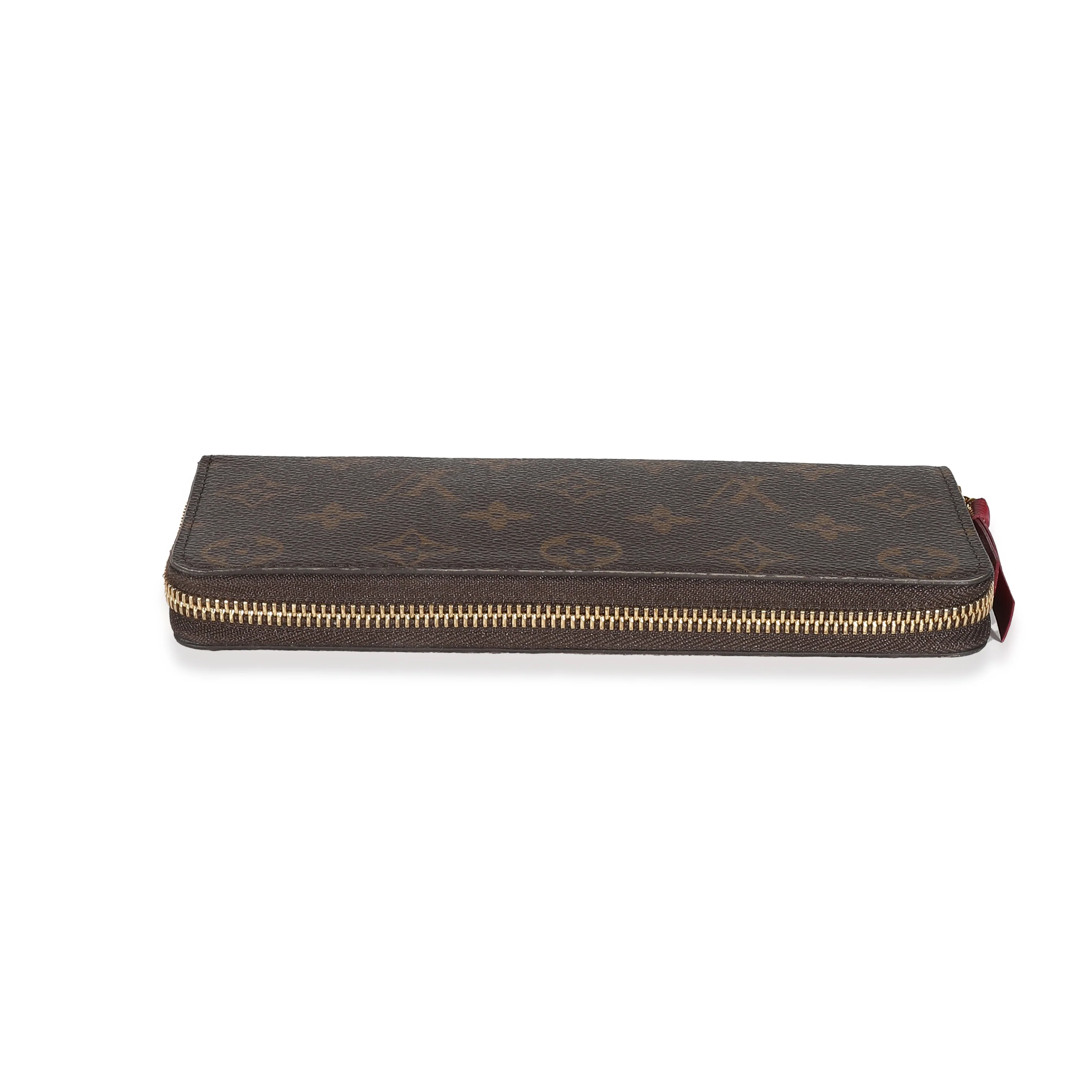 Louis Vuitton Fuchsia Monogram Canvas Clemence Wallet - Image 7
