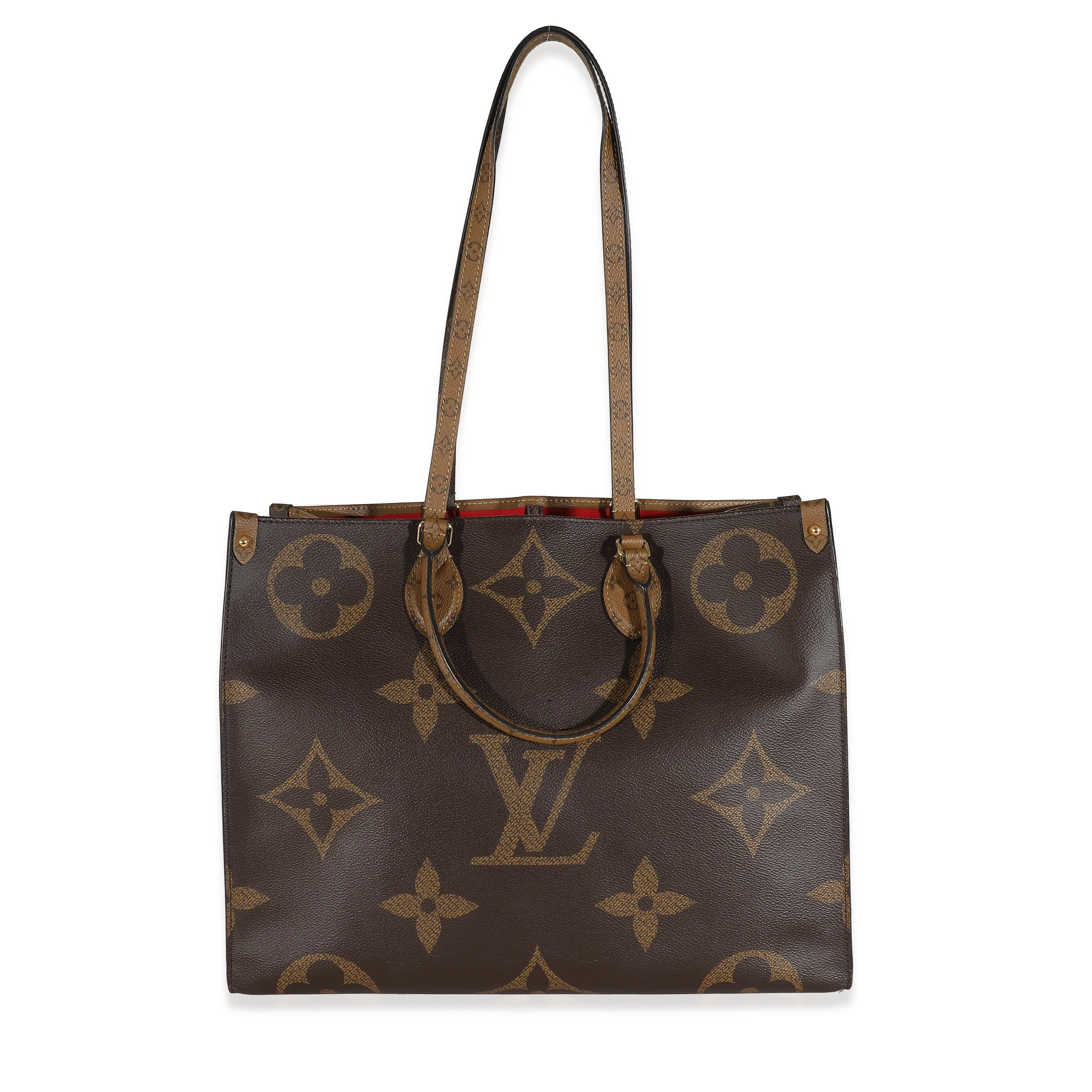 Giant Reverse Monogram Canvas Onthego MM - Image 8