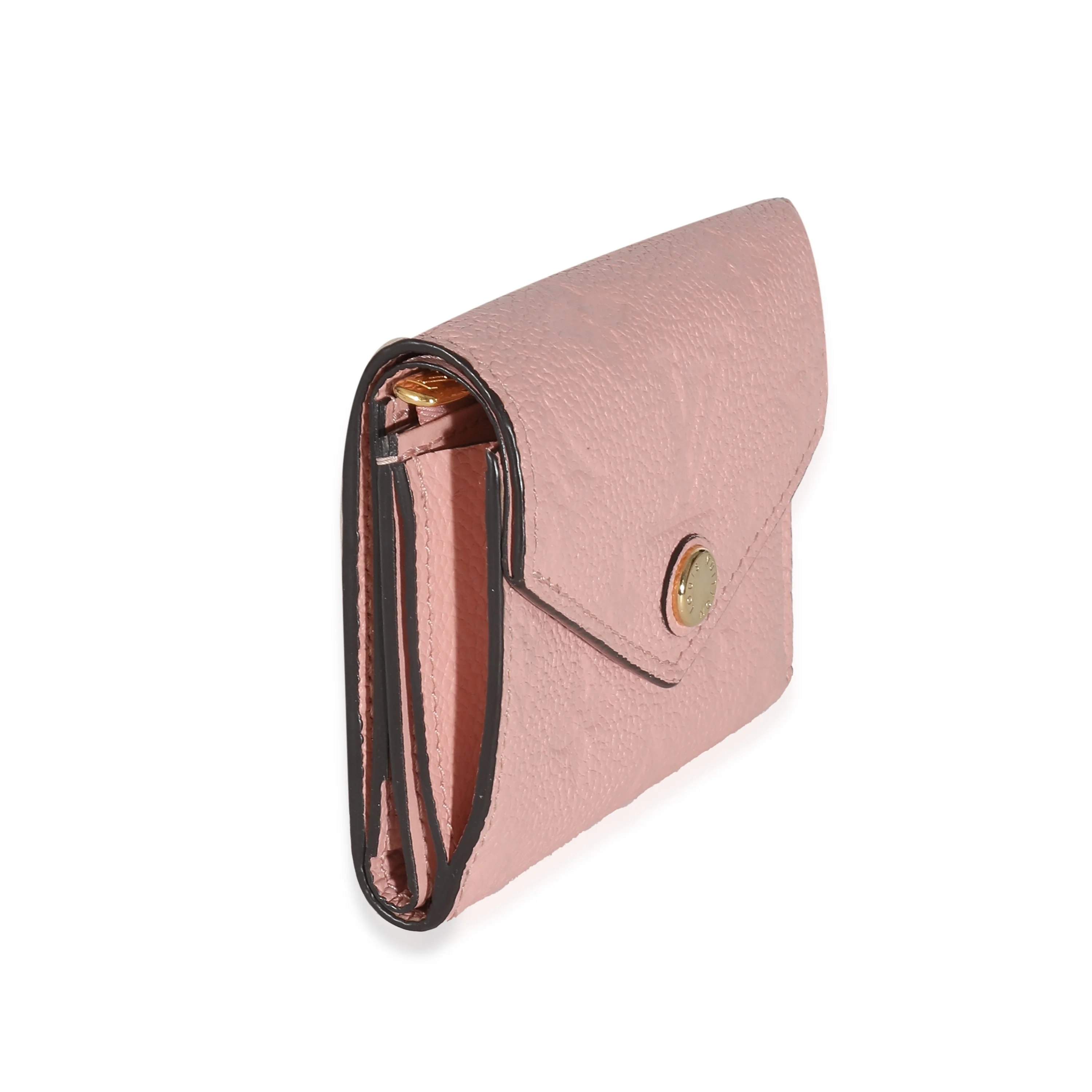 Louis Vuitton Rose Poudre Monogram Empreinte Zoé Wallet - Image 3