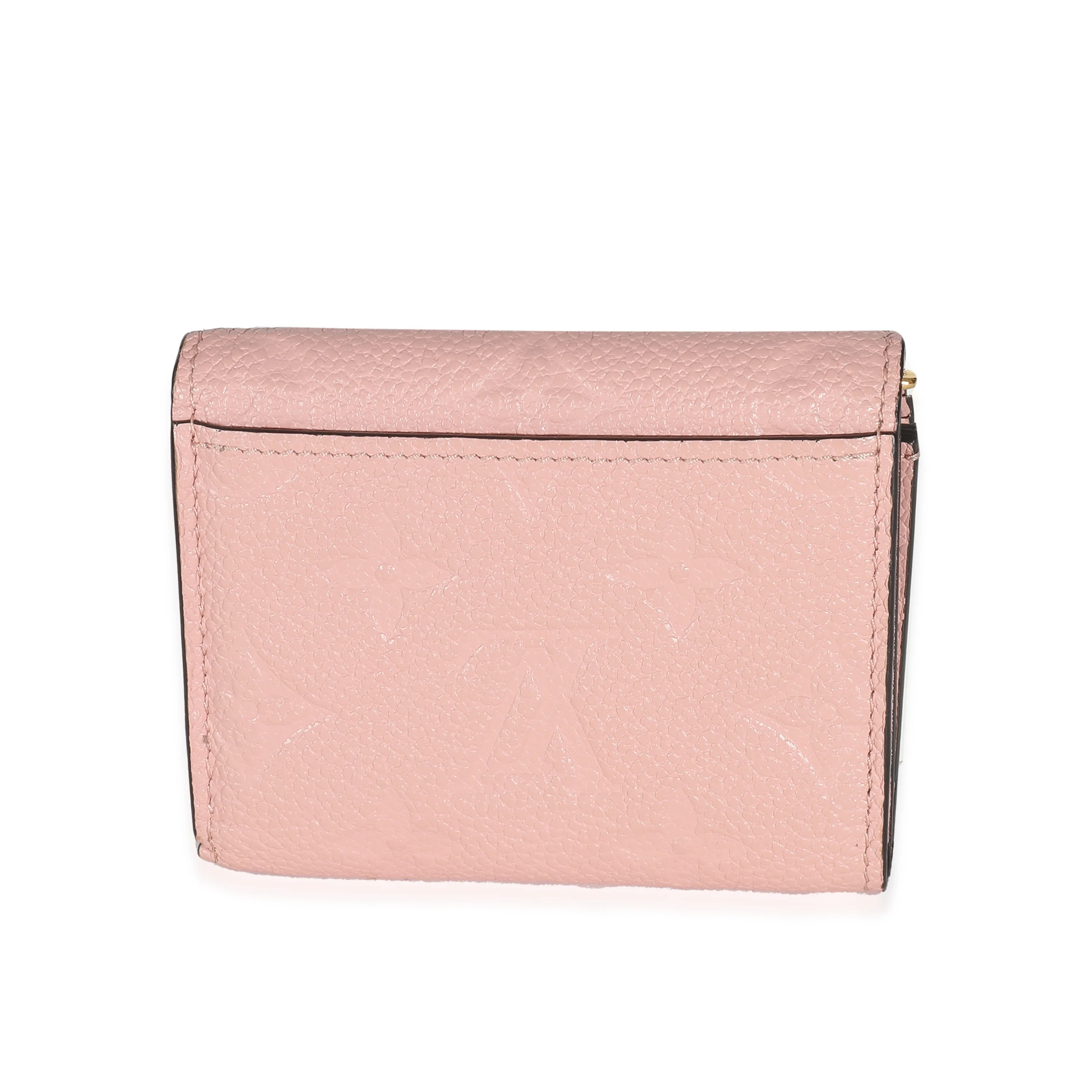 Louis Vuitton Rose Poudre Monogram Empreinte Zoé Wallet - Image 5