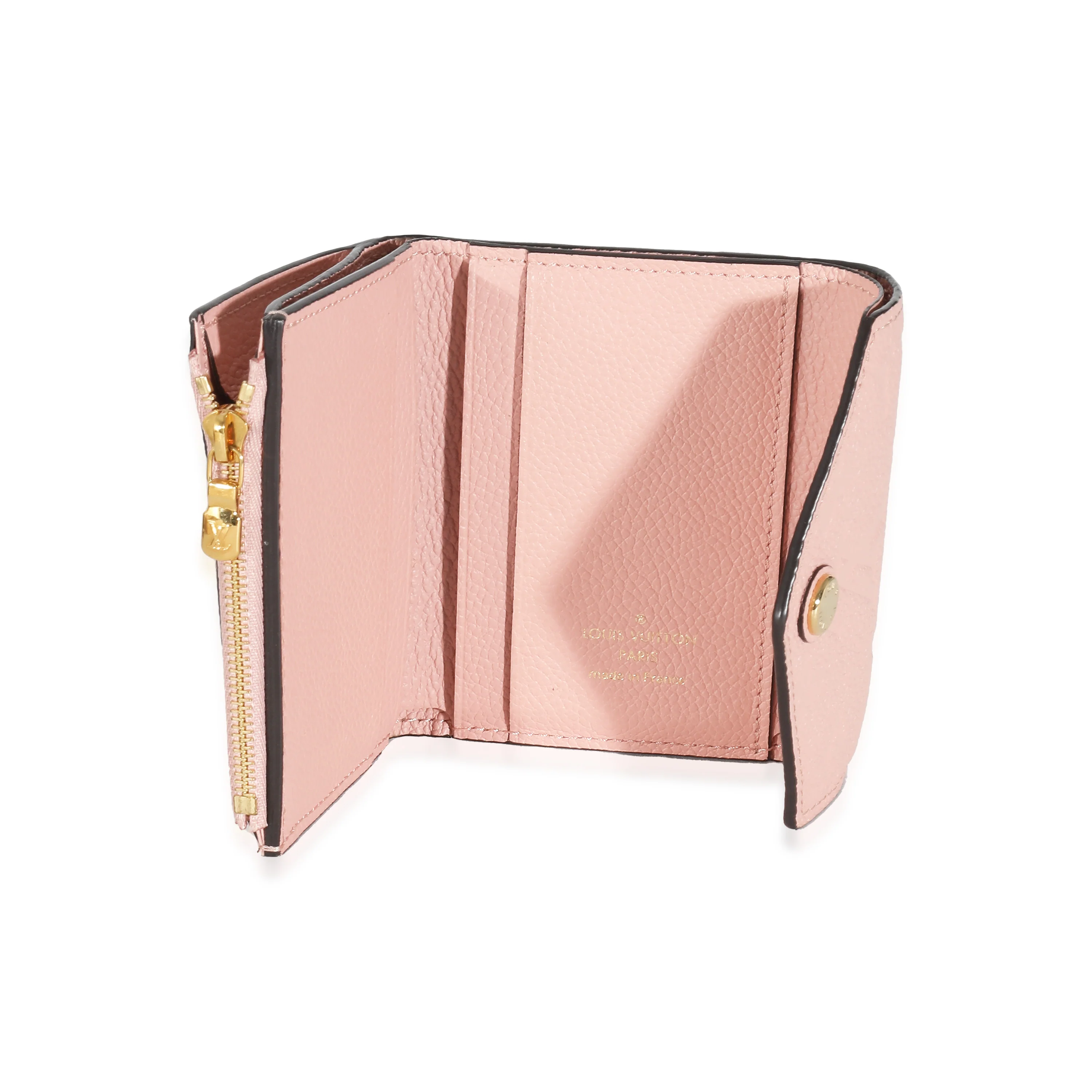 Louis Vuitton Rose Poudre Monogram Empreinte Zoé Wallet - Image 8