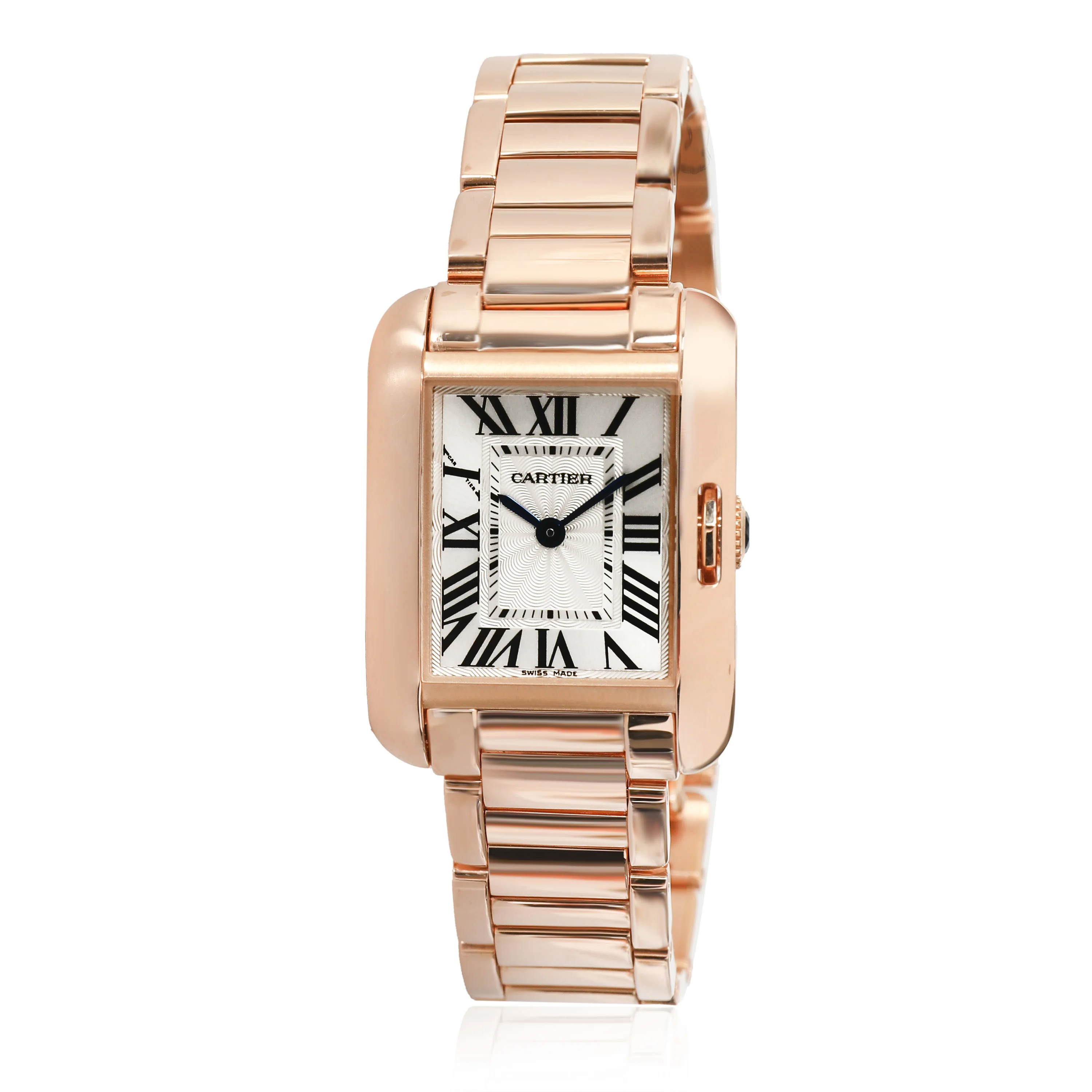Tank Anglaise de Cartier W5310013 Womens Watch in Rose Gold