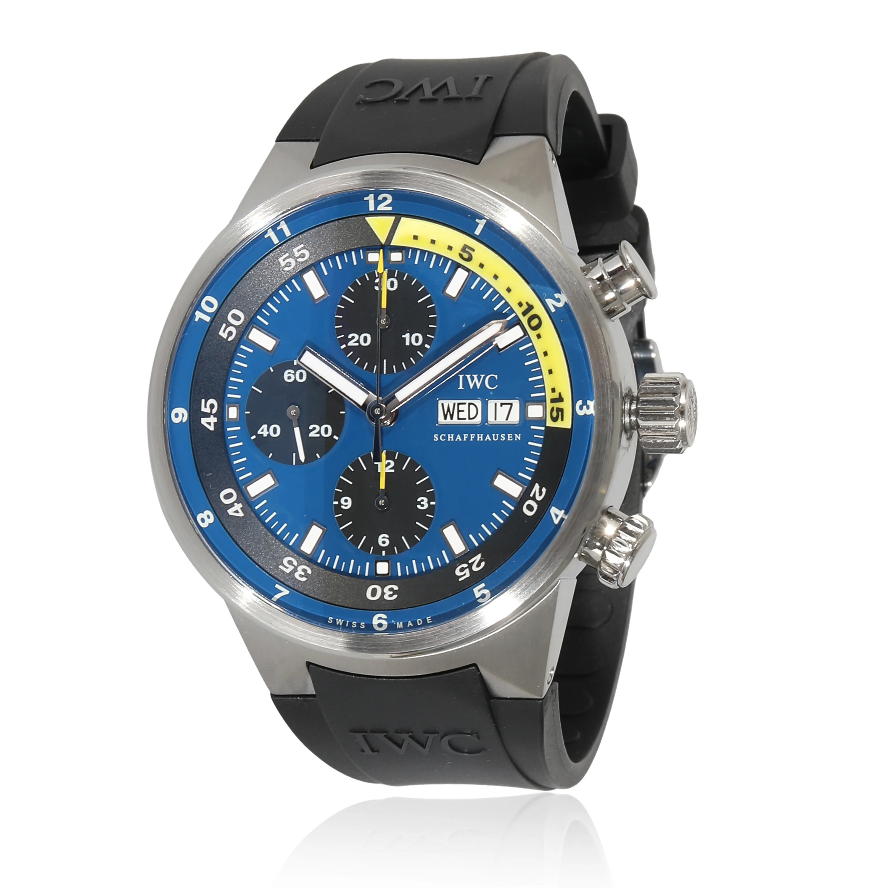 Aquatimer Tribute to Calypso IW378203 Mens Watch in Stainless Steel