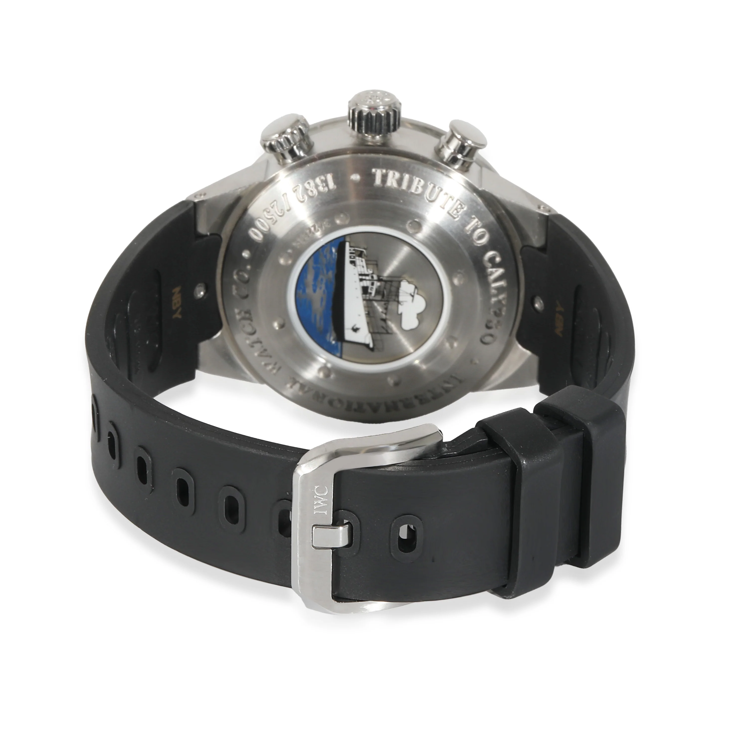 Aquatimer Tribute to Calypso IW378203 Mens Watch in Stainless Steel - Image 4