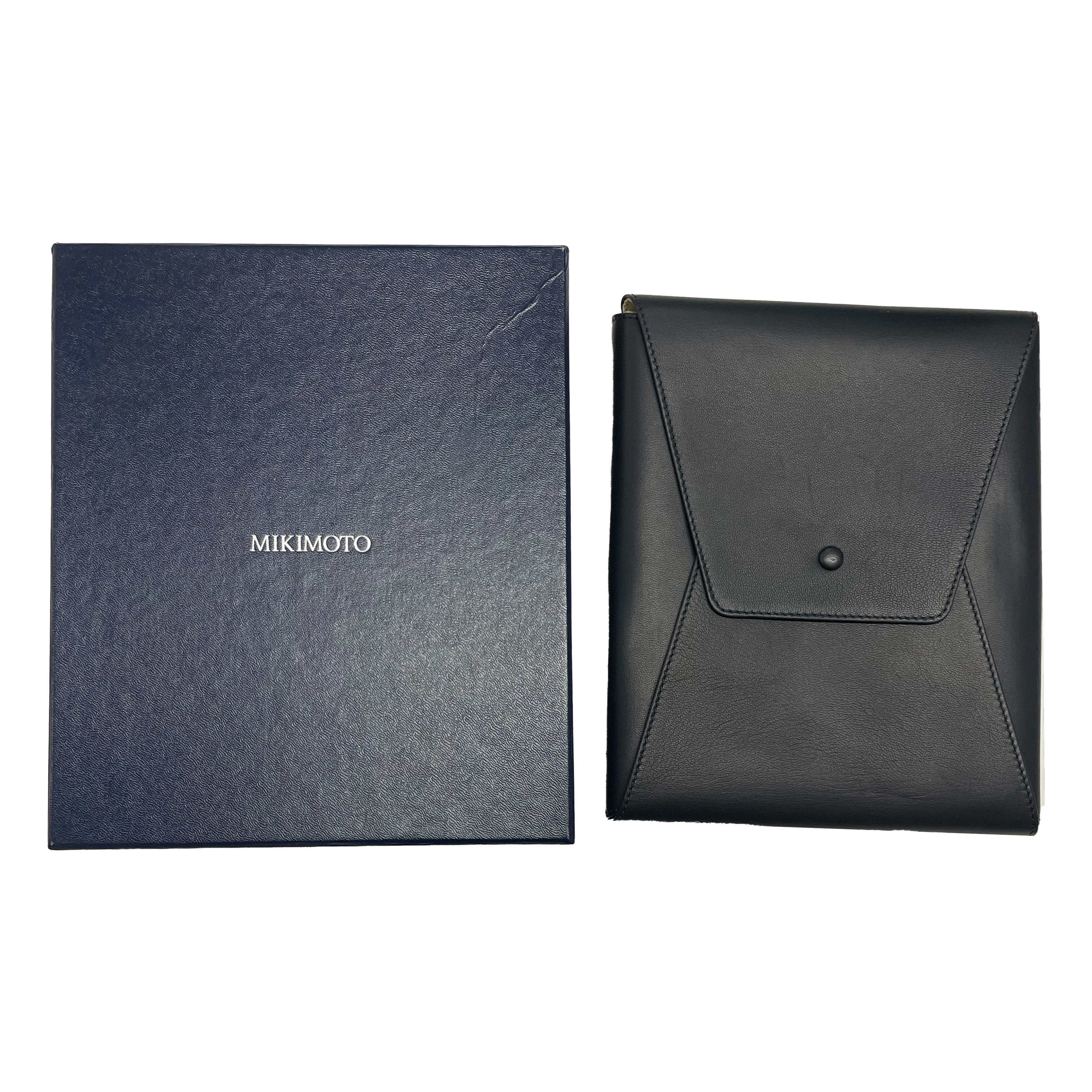 White Gold Akoya Graduated Pearl Strand Necklace With Diamond Rondelles - Image 4