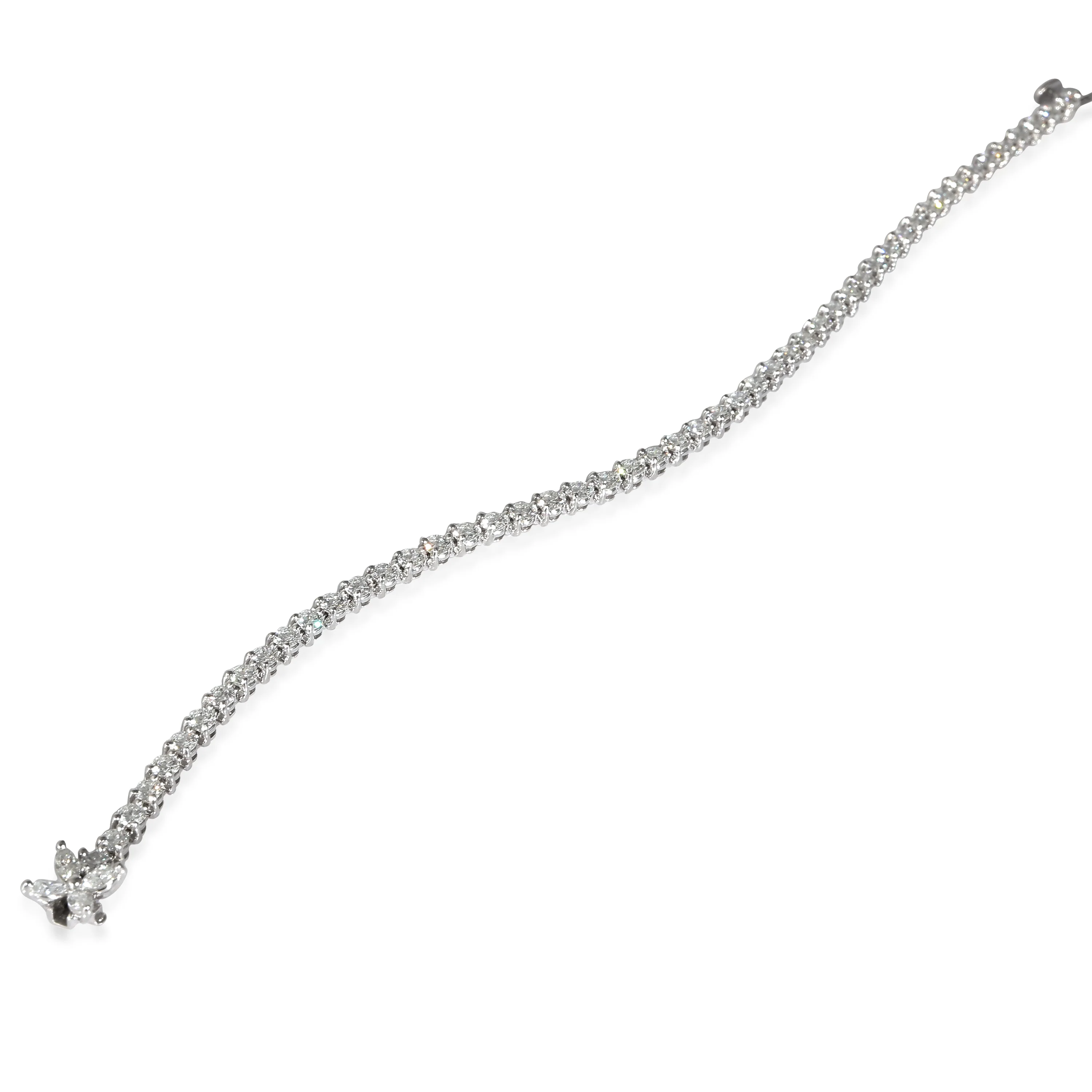 Tiffany & Co. Victoria Diamond Bracelet in Platinum 2.85 CTW - Image 2