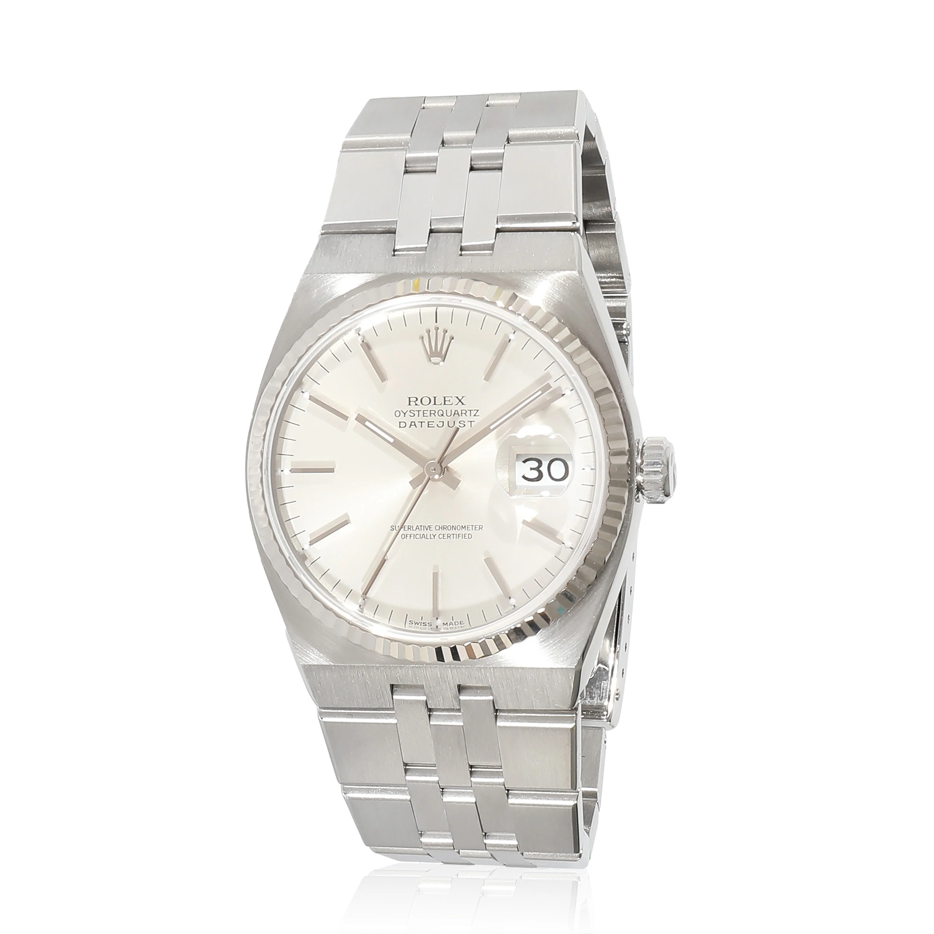 Datejust OysterQuartz 17014 Mens Watch in Stainless Steel