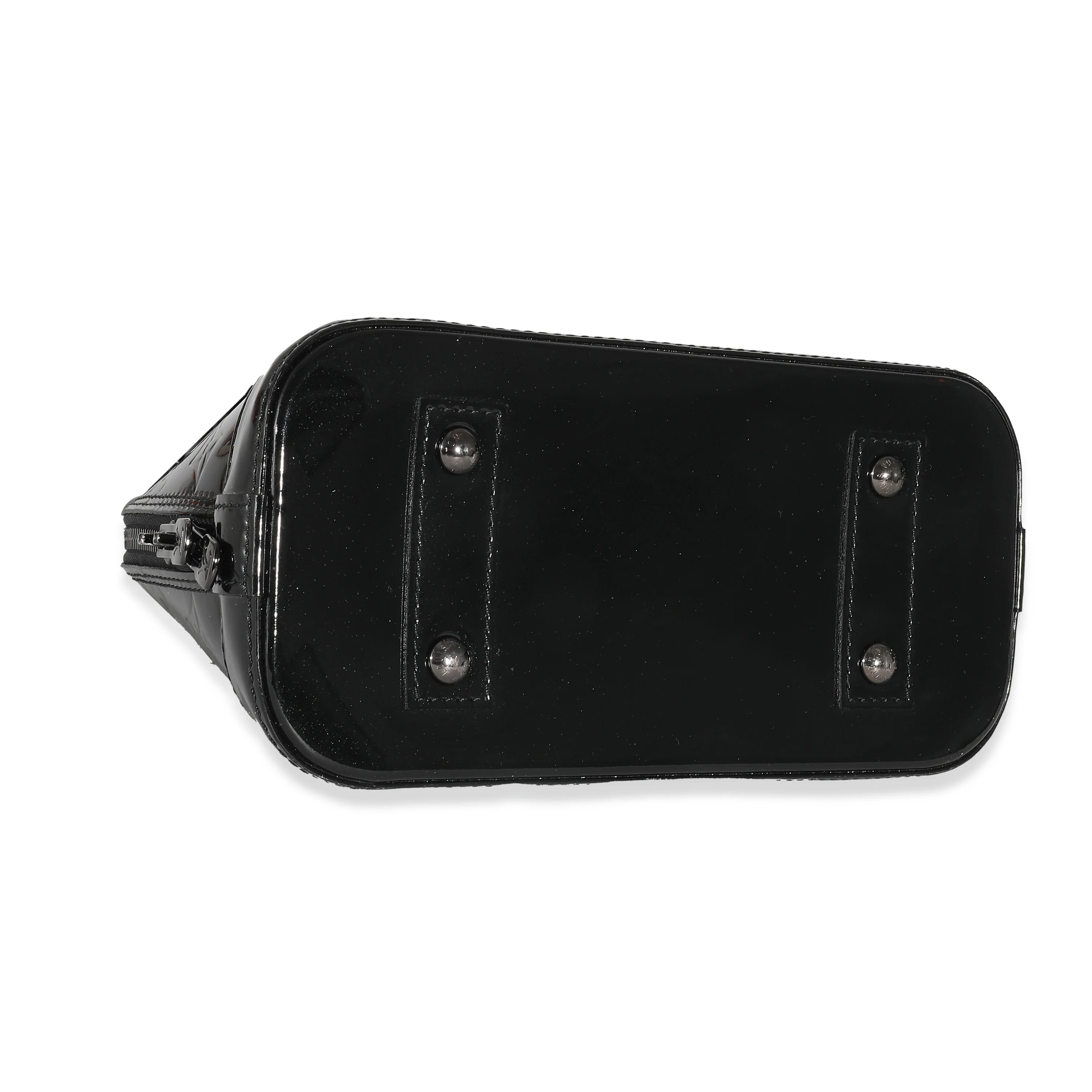 Louis Vuitton Black Magnetique Monogram Vernis Alma BB - Image 4