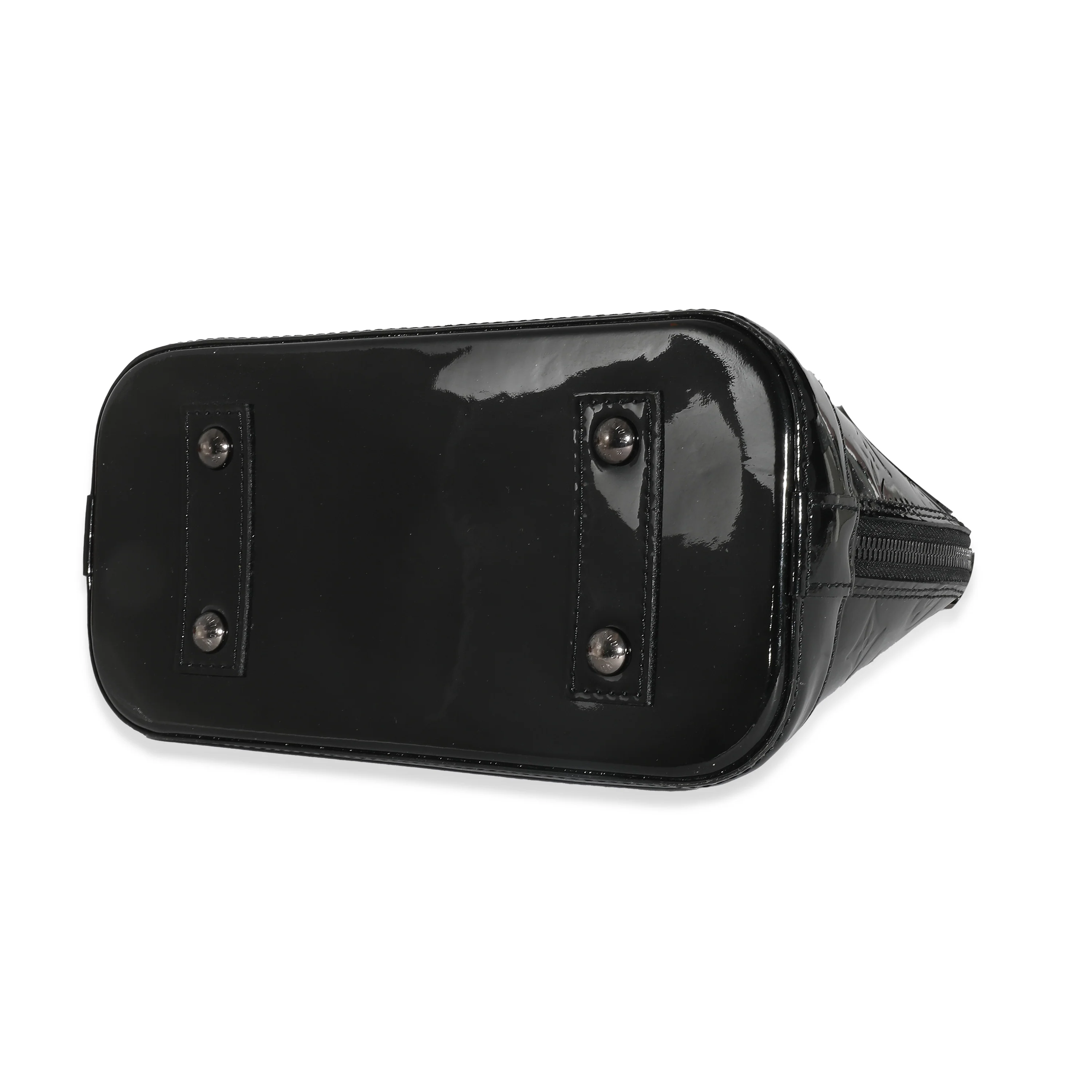 Louis Vuitton Black Magnetique Monogram Vernis Alma BB - Image 6