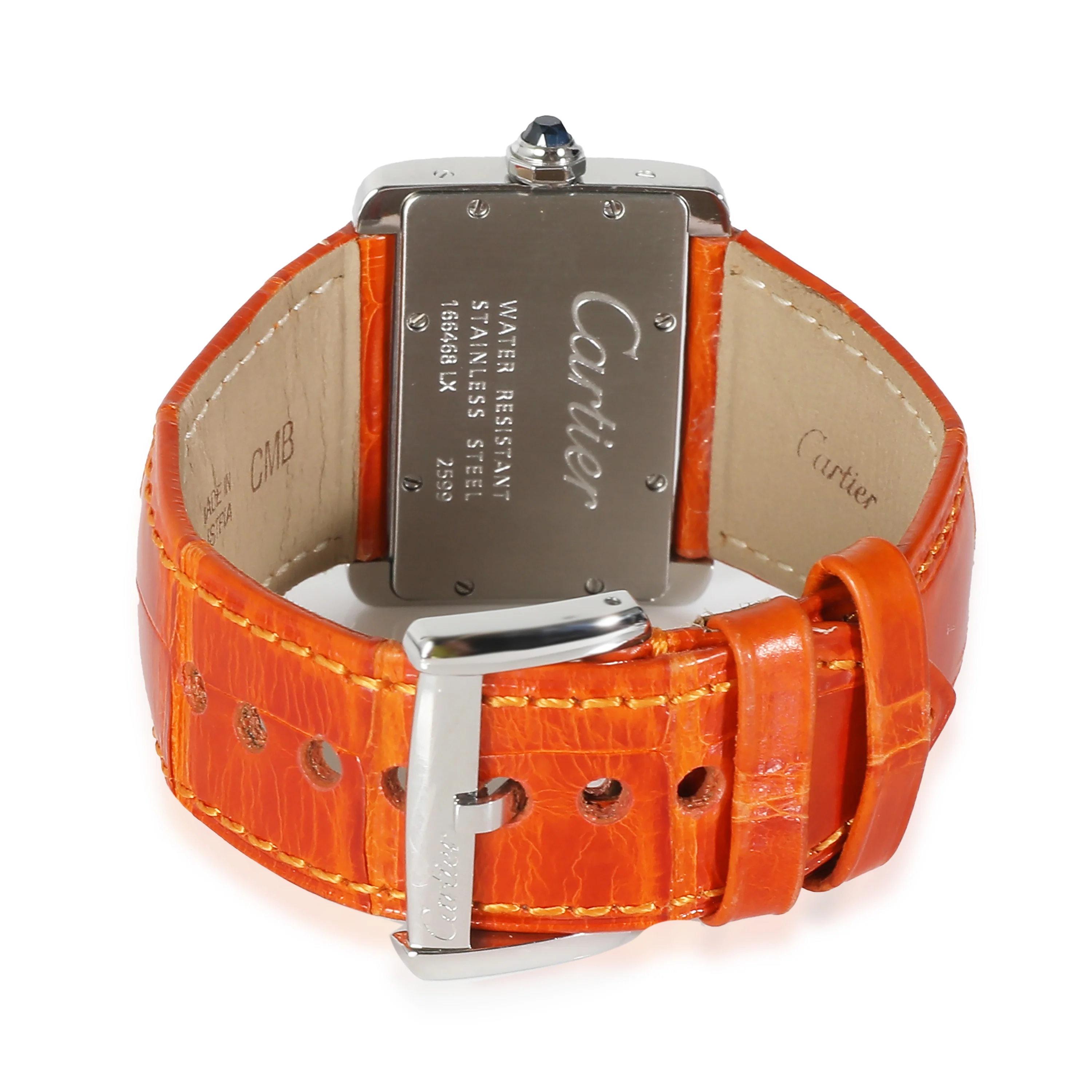 Tank Divan de Cartier W6300255 Womens Watch in Stainless Steel - Image 4