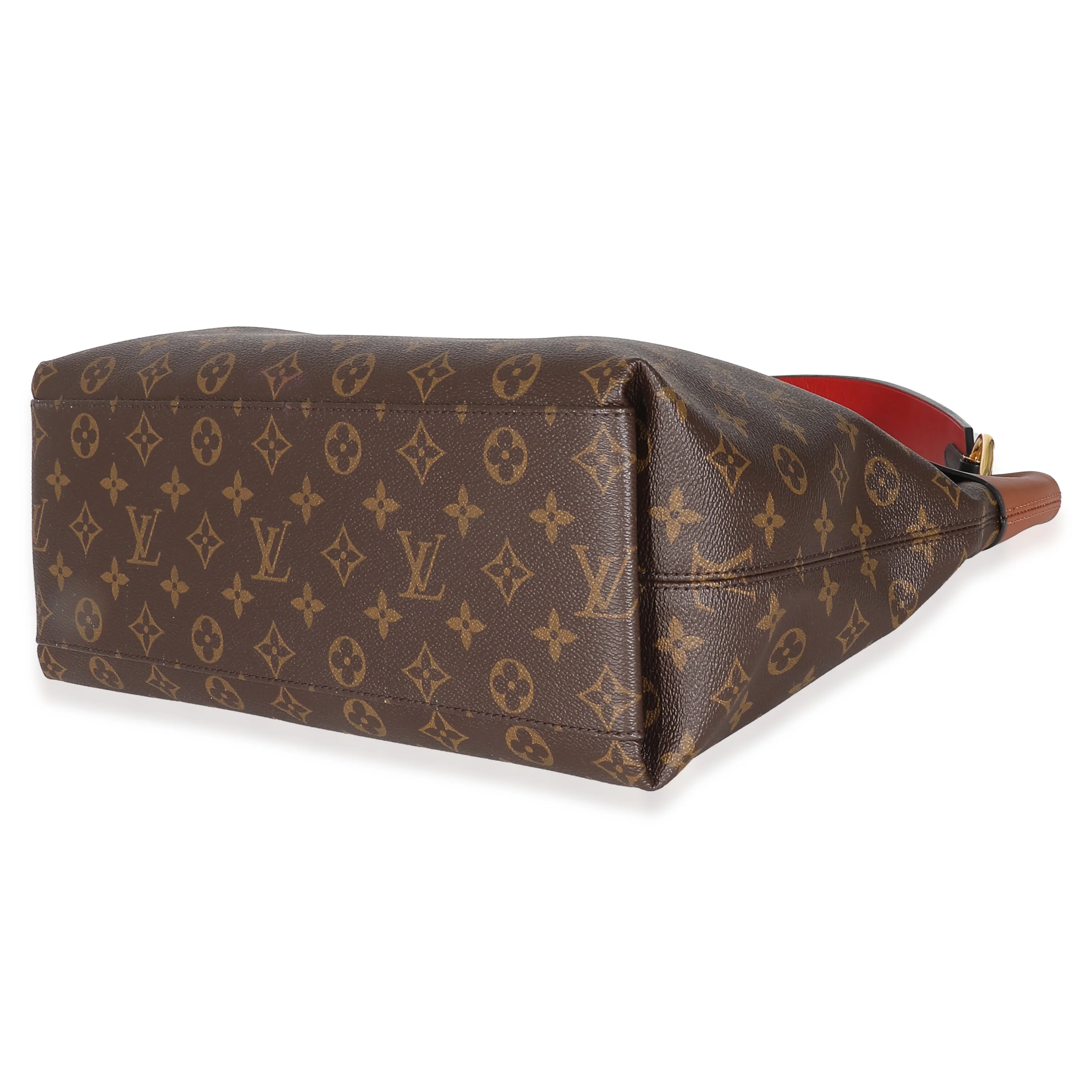 Louis Vuitton Caramel Rouge Monogram Canvas Tuileries Besace - Image 3