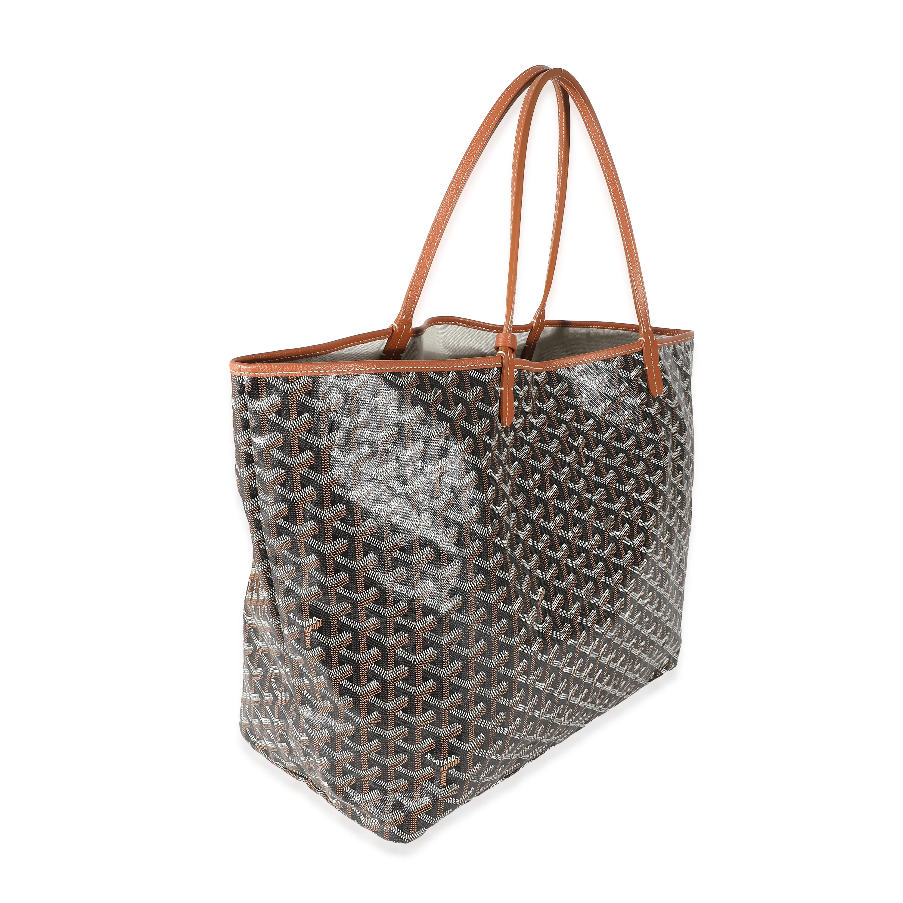 Goyard Black Gold Goyardine Canvas Saint Louis GM - Image 3