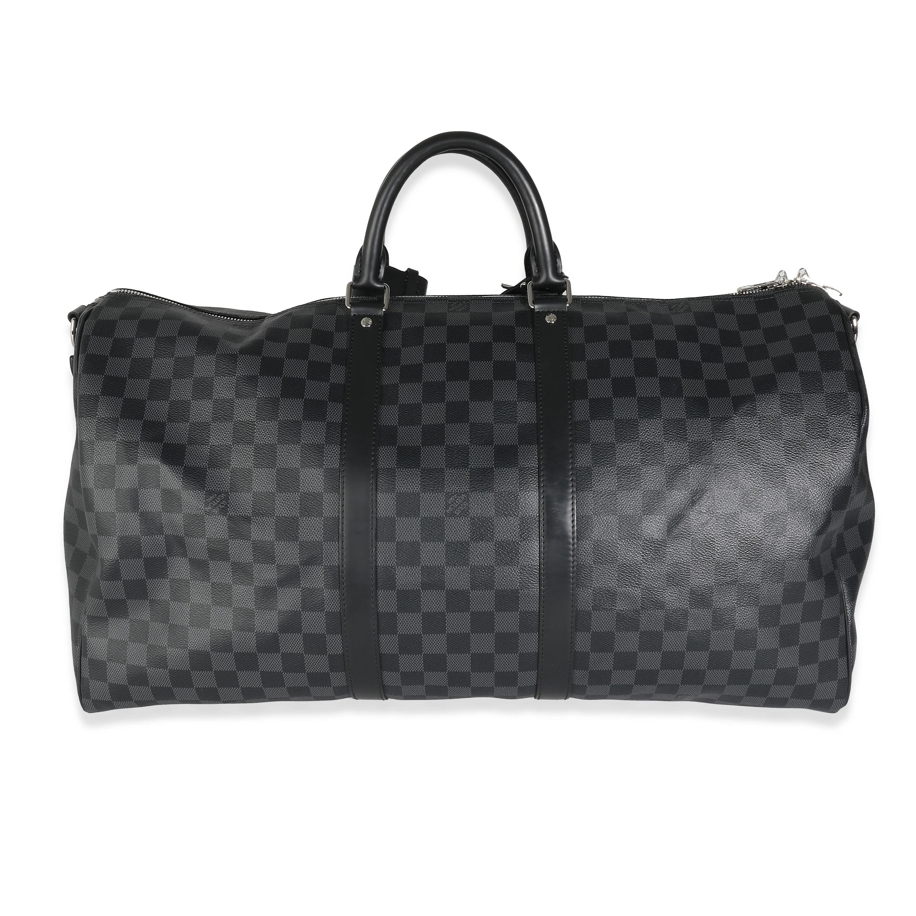 Louis Vuitton Damier Graphite Canvas Keepall Bandouliere 55 - Image 5