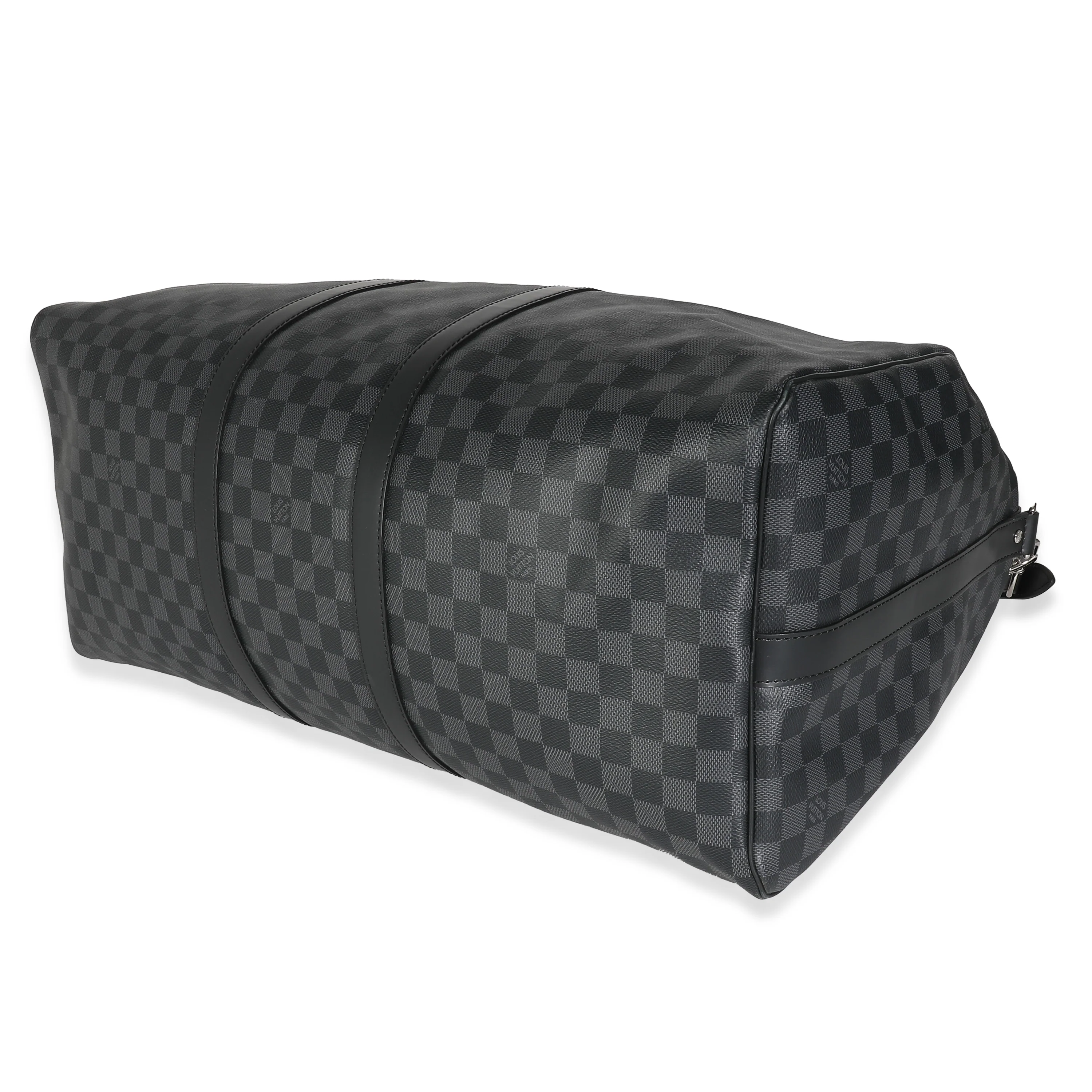 Louis Vuitton Damier Graphite Canvas Keepall Bandouliere 55 - Image 6