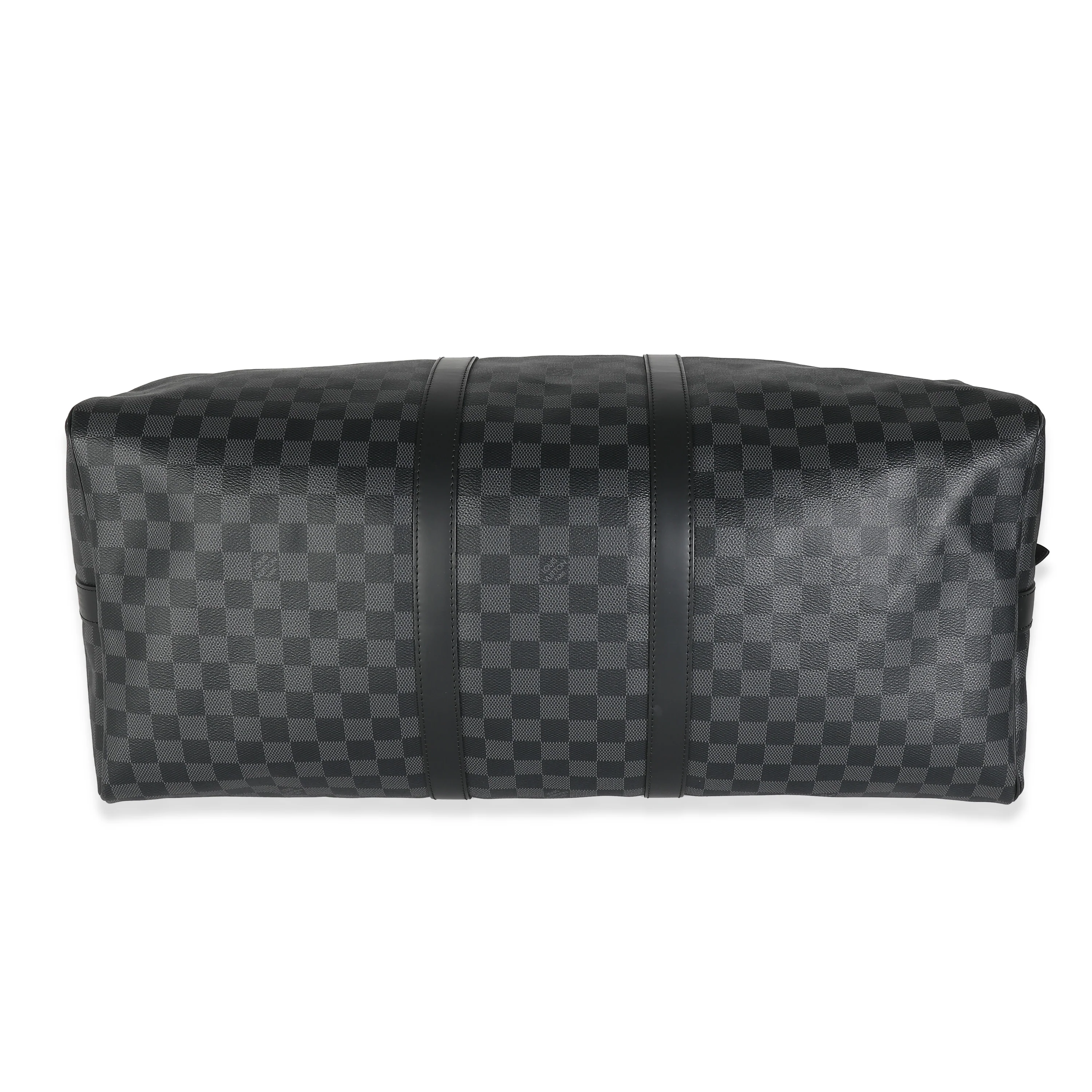 Louis Vuitton Damier Graphite Canvas Keepall Bandouliere 55 - Image 7