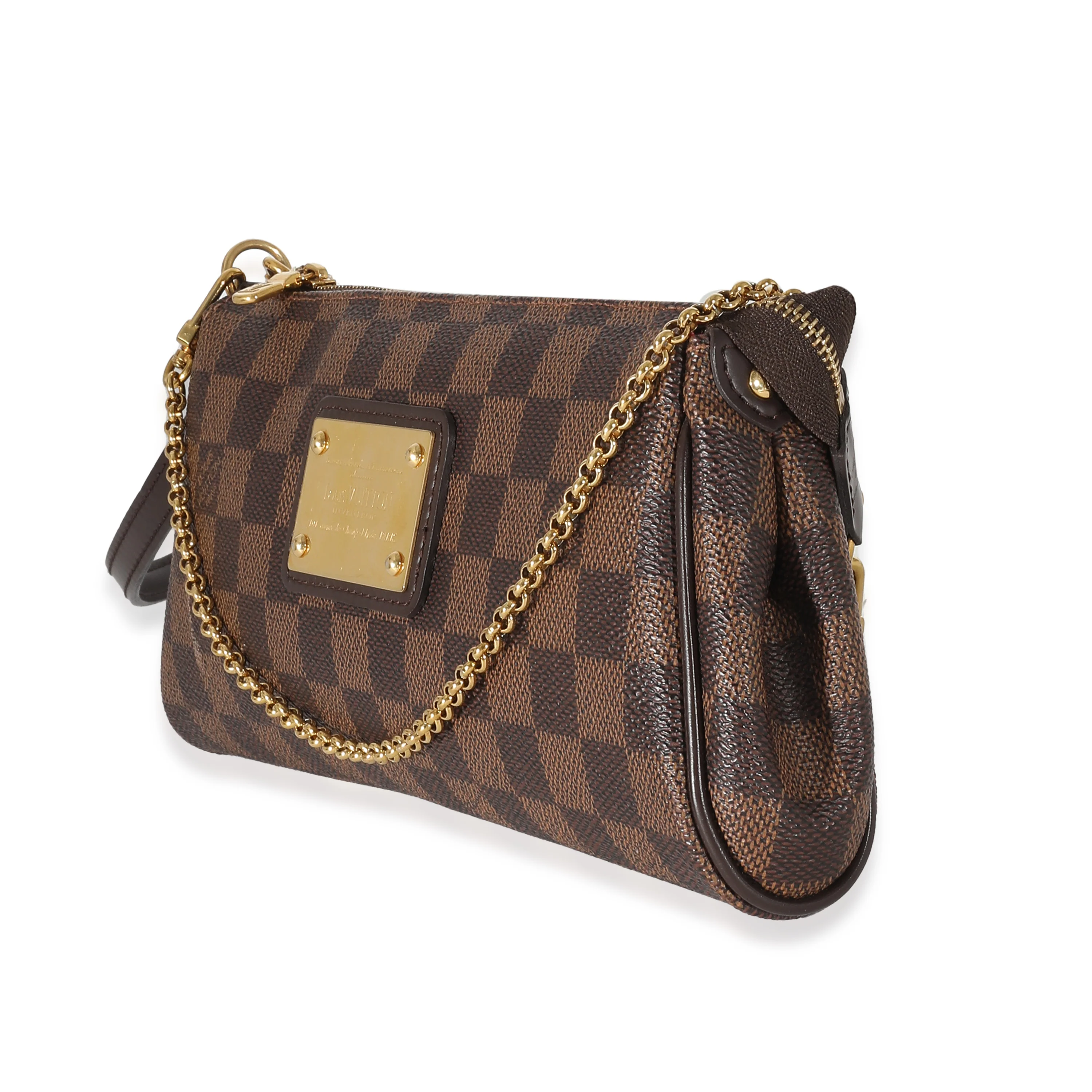 Louis Vuitton Damier Ebene Canvas Eva Clutch - Image 2