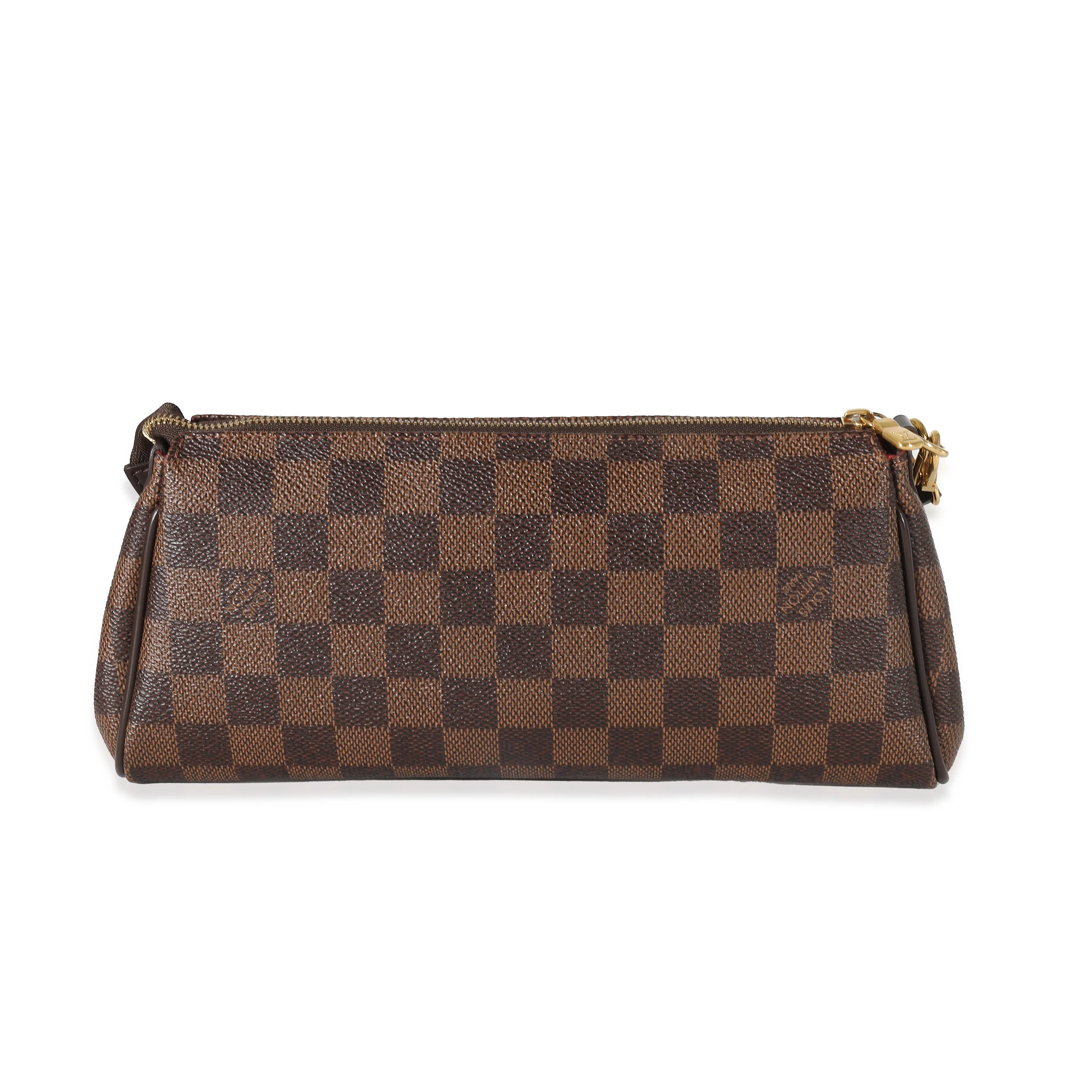 Louis Vuitton Damier Ebene Canvas Eva Clutch - Image 5