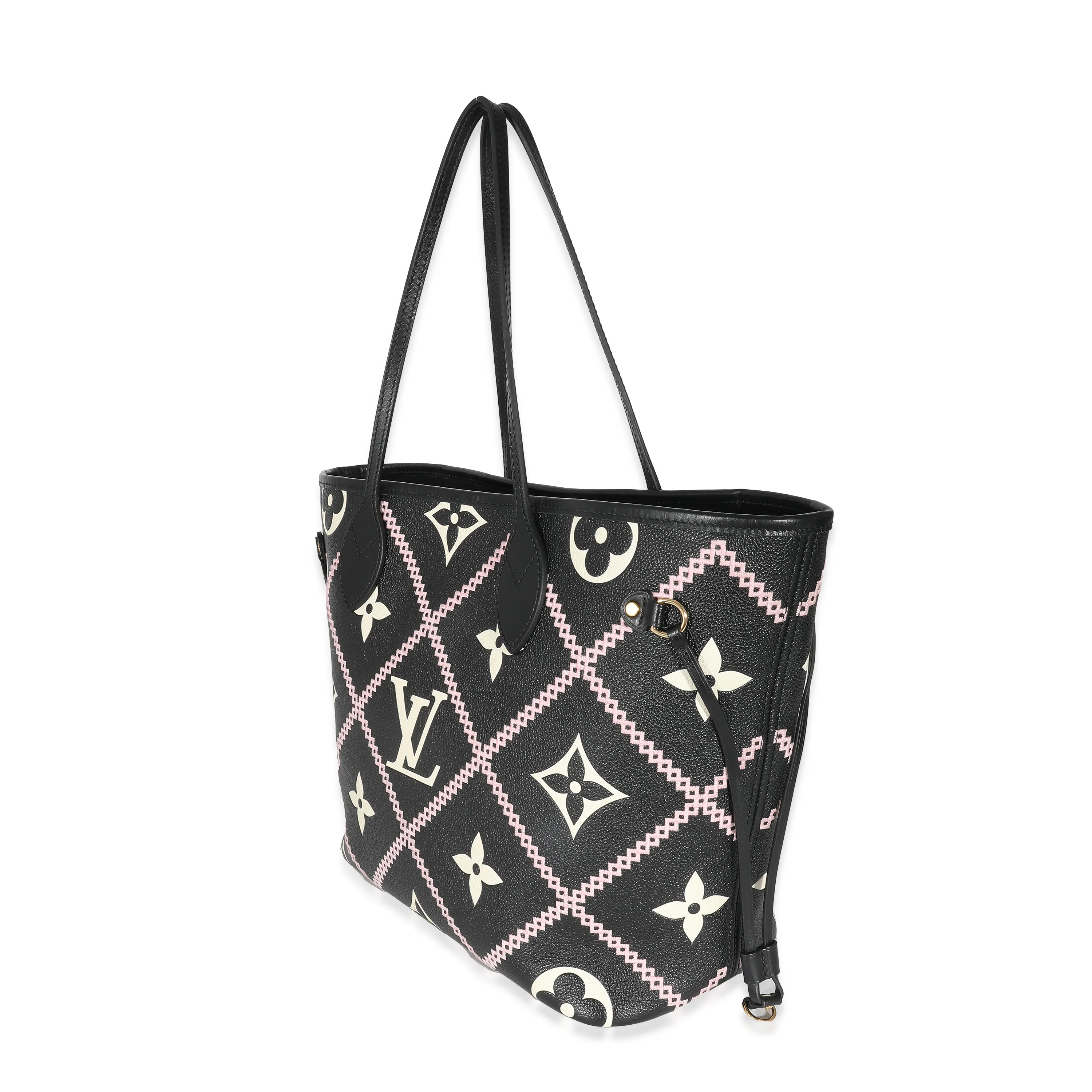 Louis Vuitton Black Monogram Empreinte Broderies Neverfull MM - Image 2