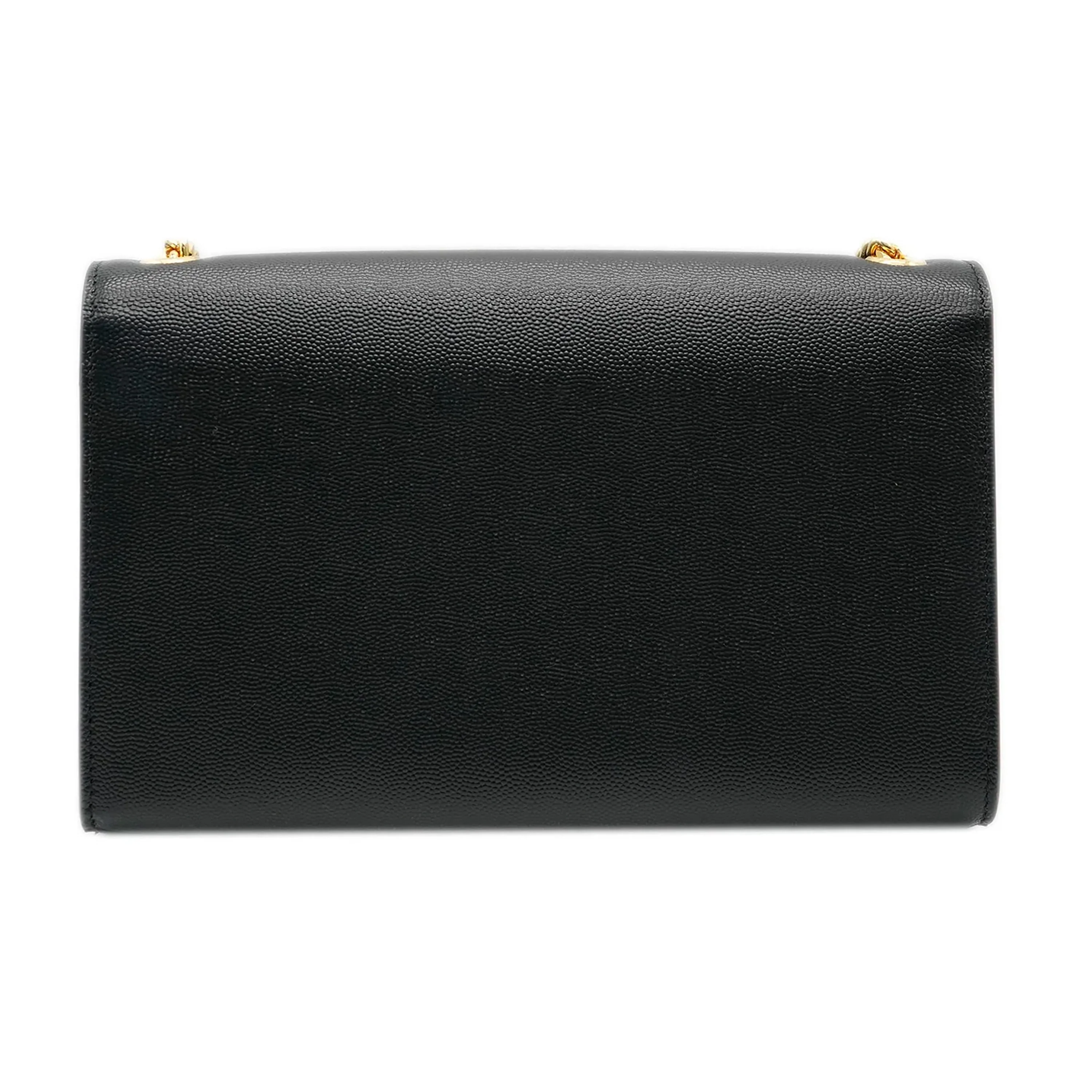 Saint Laurent Black Grain De Poudre Medium Kate Bag - Image 2