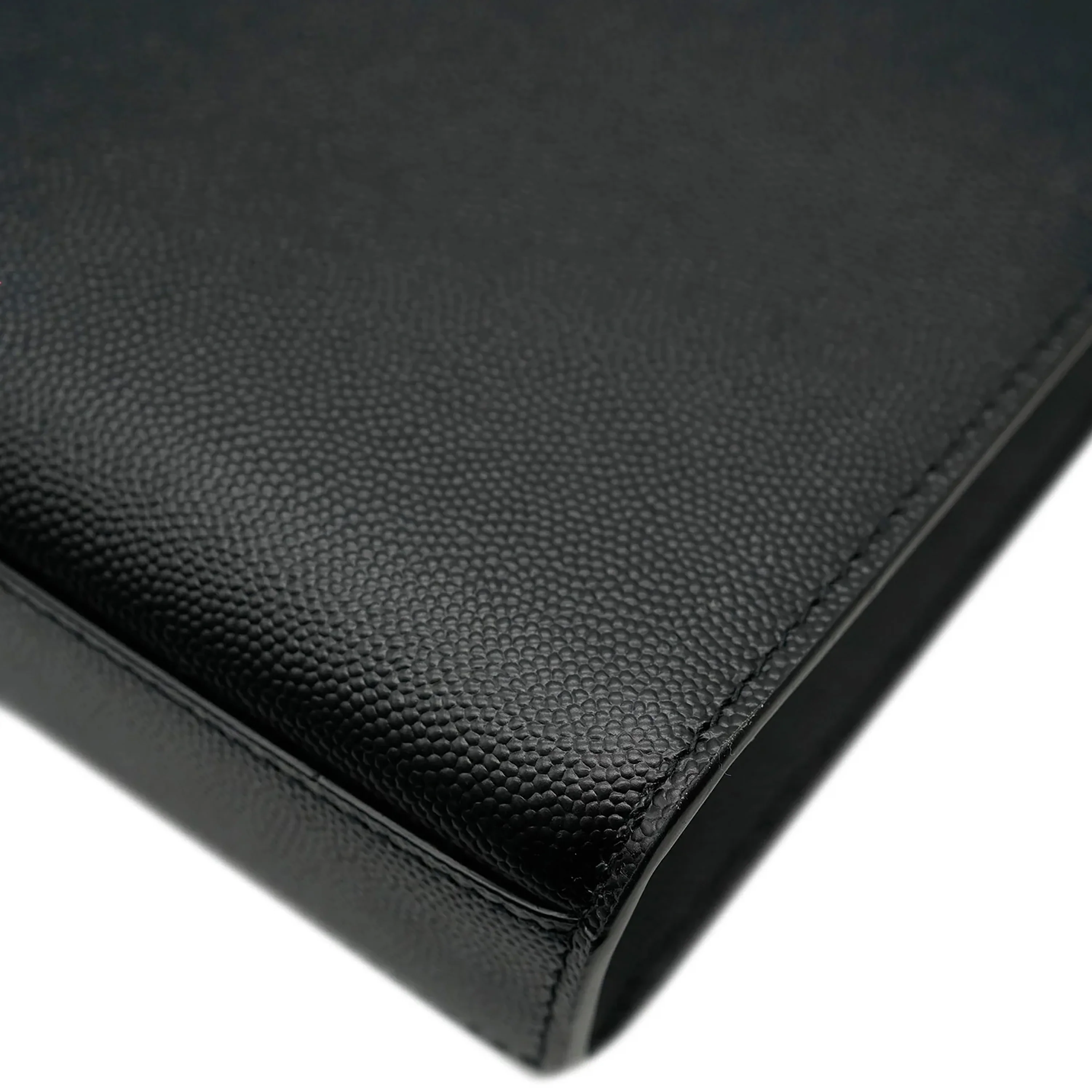 Saint Laurent Black Grain De Poudre Medium Kate Bag - Image 7