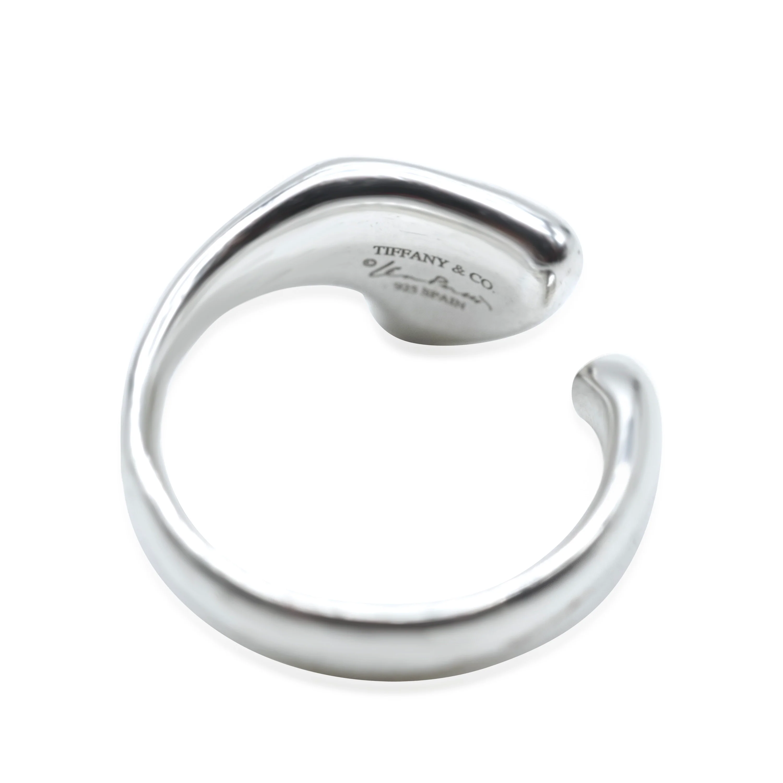 Tiffany & Co. Elsa Peretti Full Heart Open Ring in Sterling Silver - Image 3