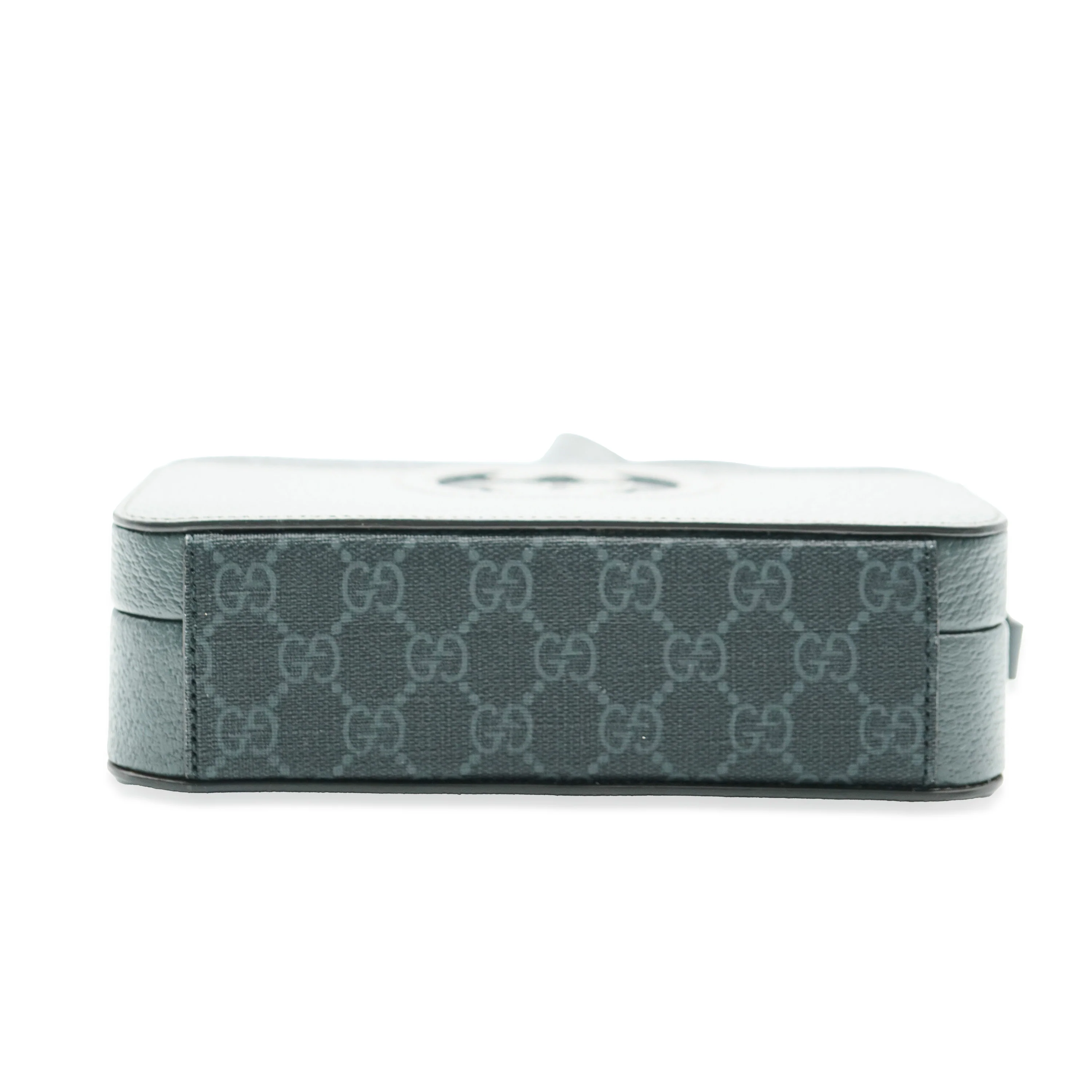 Grey Calfskin GG Supreme Interlocking G Messenger - Image 6
