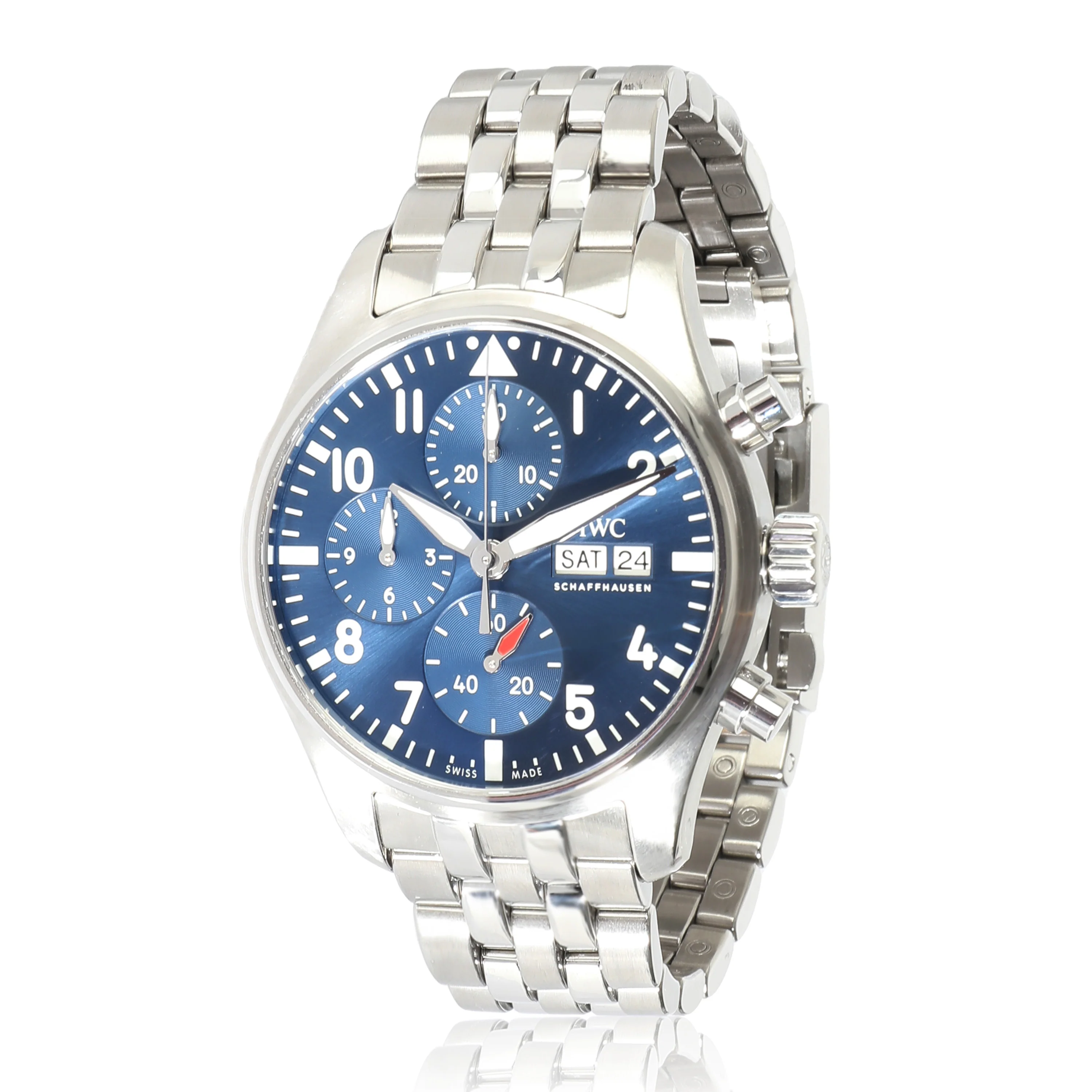 IWC Pilot Chronograph IW388102 Mens Watch in Stainless Steel