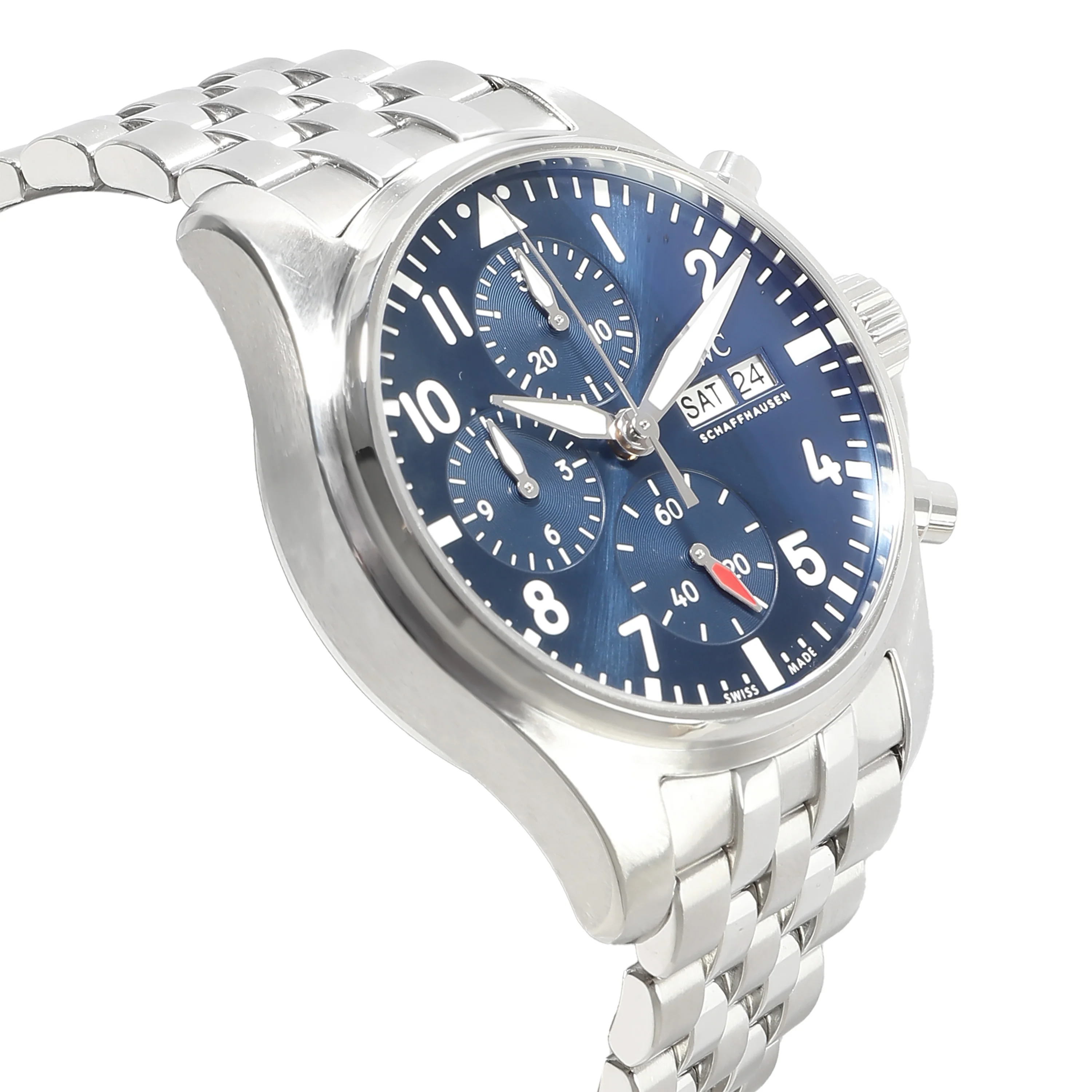 IWC Pilot Chronograph IW388102 Mens Watch in Stainless Steel - Image 2