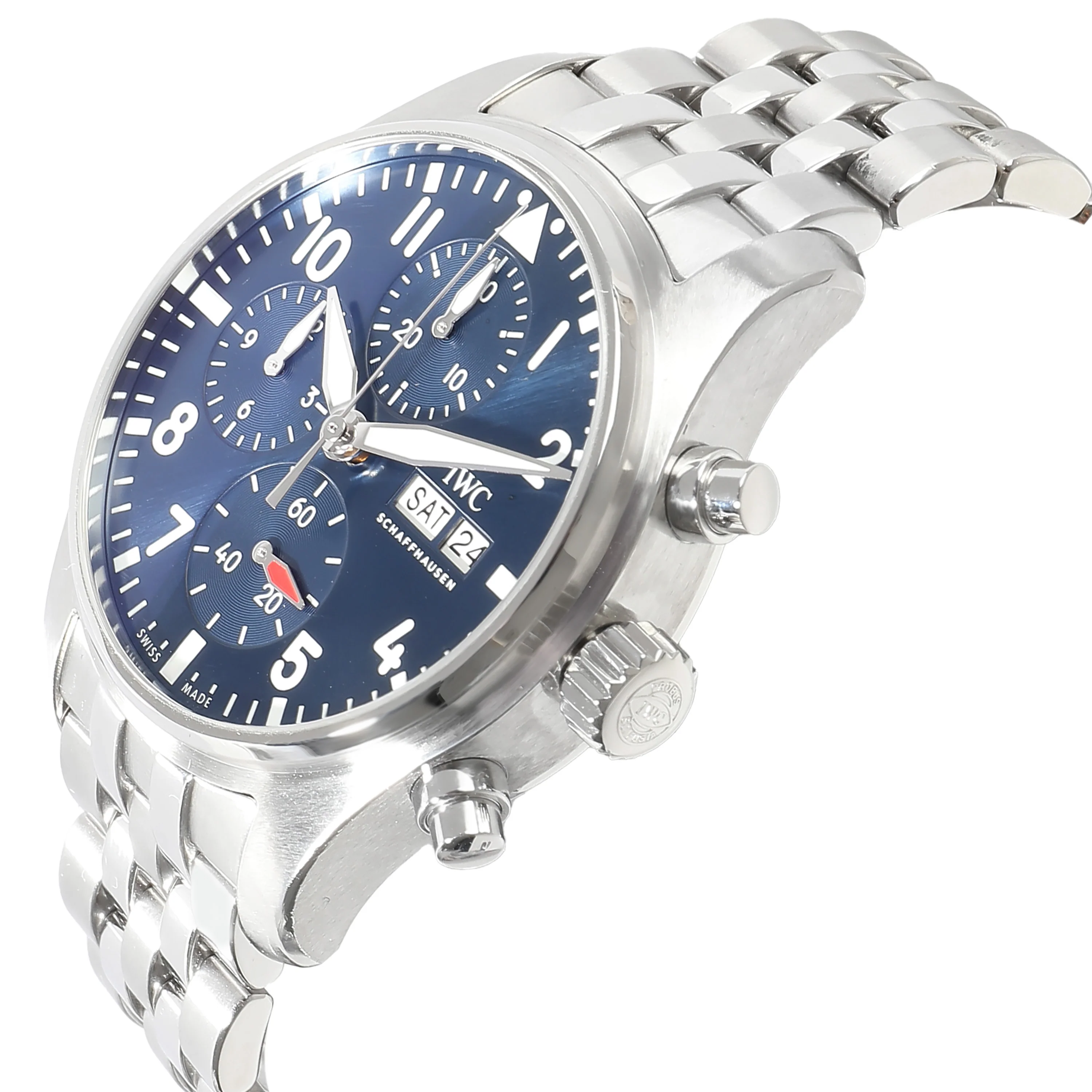 IWC Pilot Chronograph IW388102 Mens Watch in Stainless Steel - Image 3