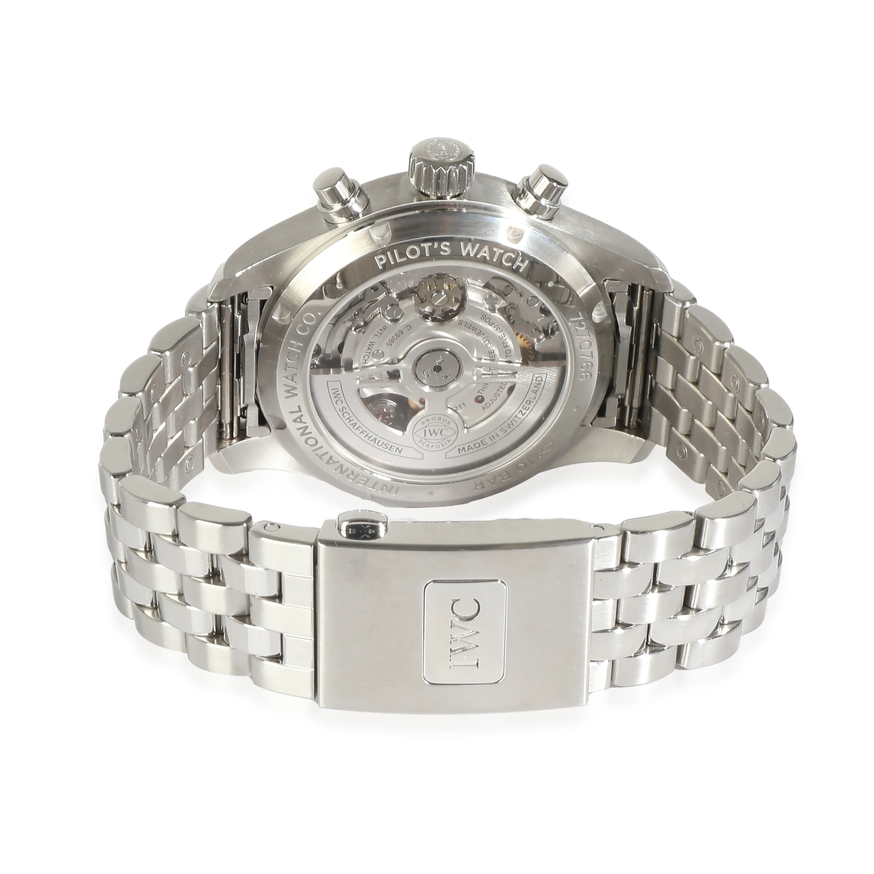 IWC Pilot Chronograph IW388102 Mens Watch in Stainless Steel - Image 4