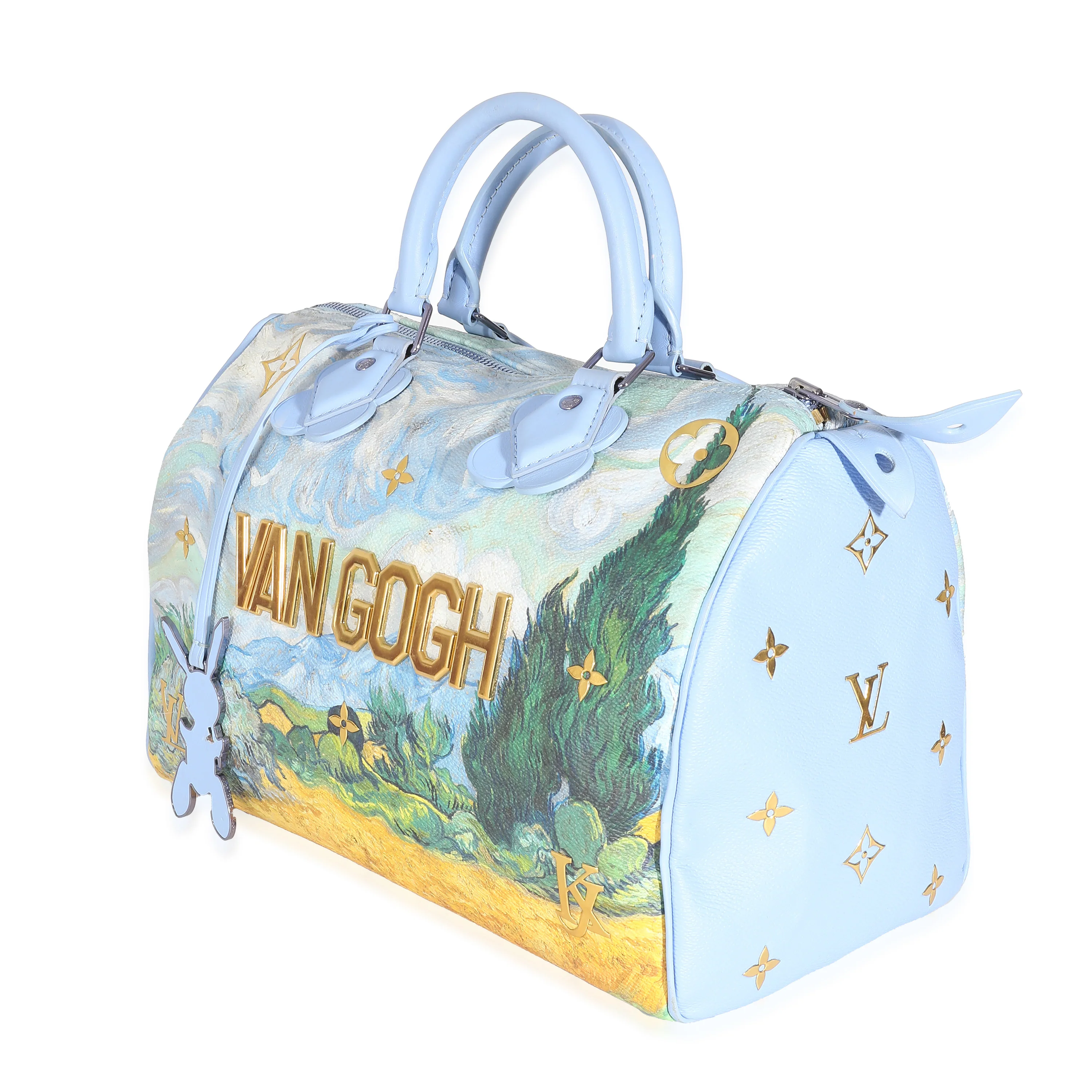 Louis Vuitton x Jeff Koons Masters Van Gogh Canvas Speedy 30 - Image 2
