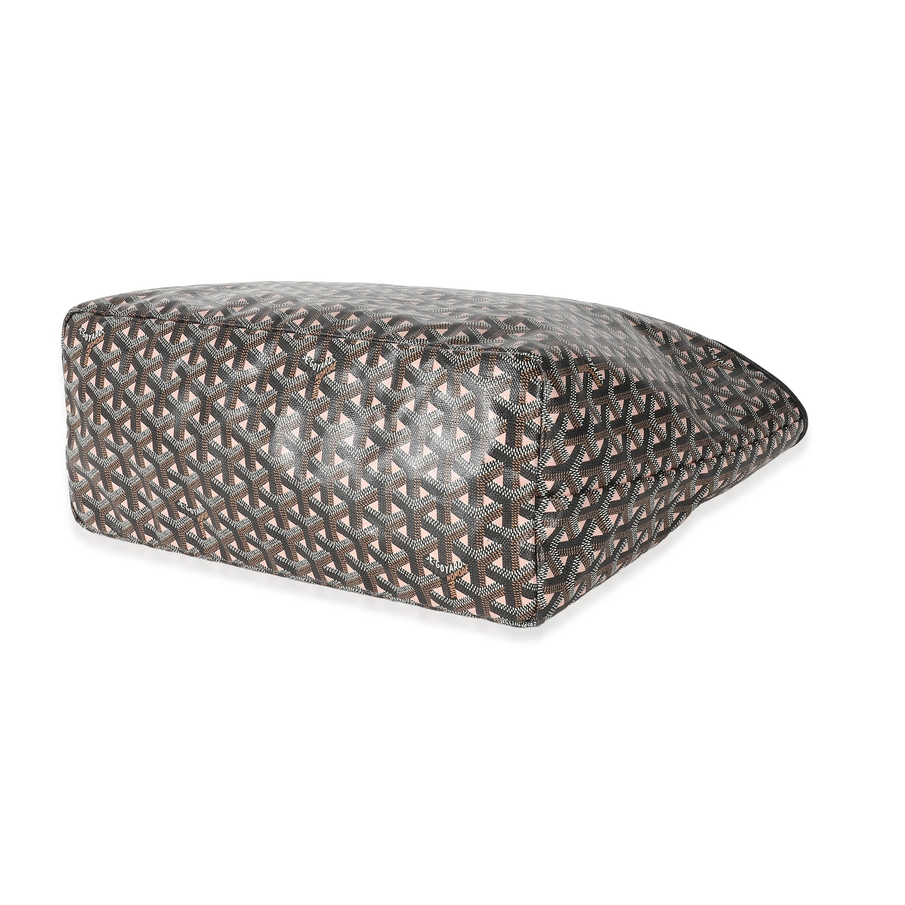 Goyard Black Pink Goyardine Canvas Claire Voie Saint Louis PM - Image 4