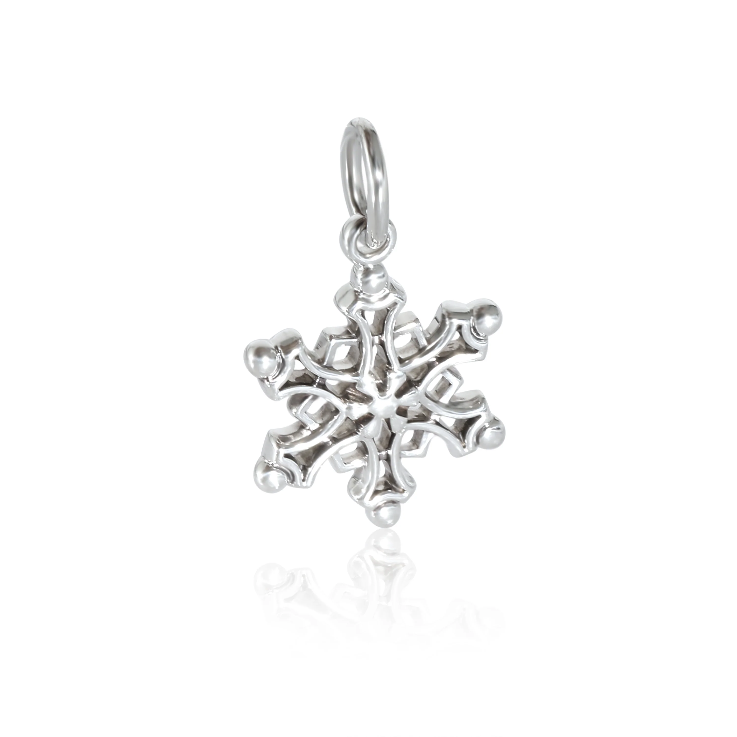Tiffany & Co. Snowflake Charm in Sterling Silver