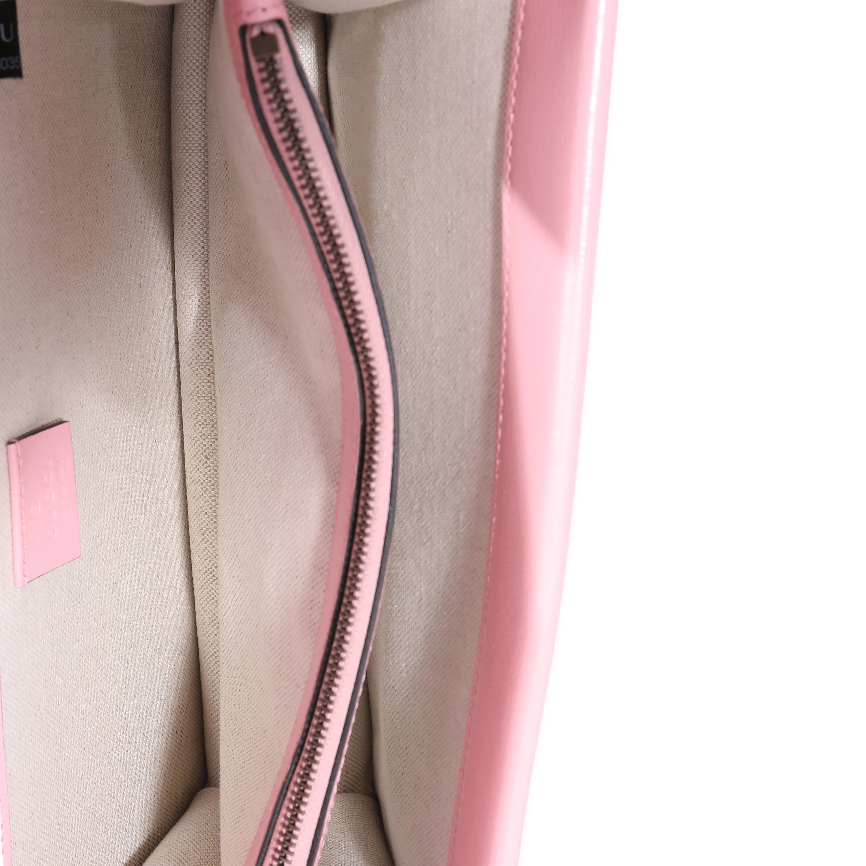 Red Pink Azalea Calfskin Enamel Small Dionysus - Image 9
