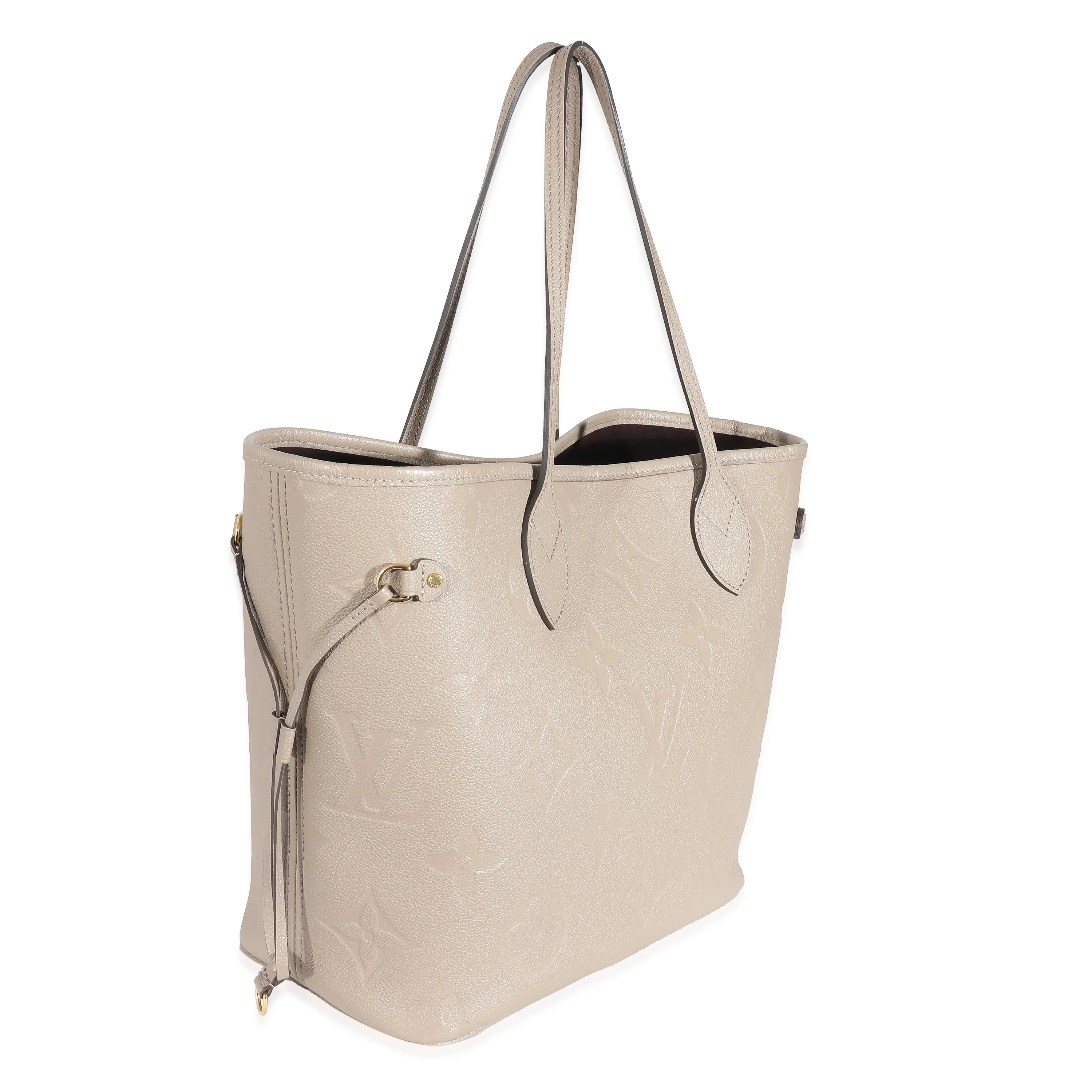 Louis Vuitton Turtledove Monogram Empreinte Neverfull MM - Image 3