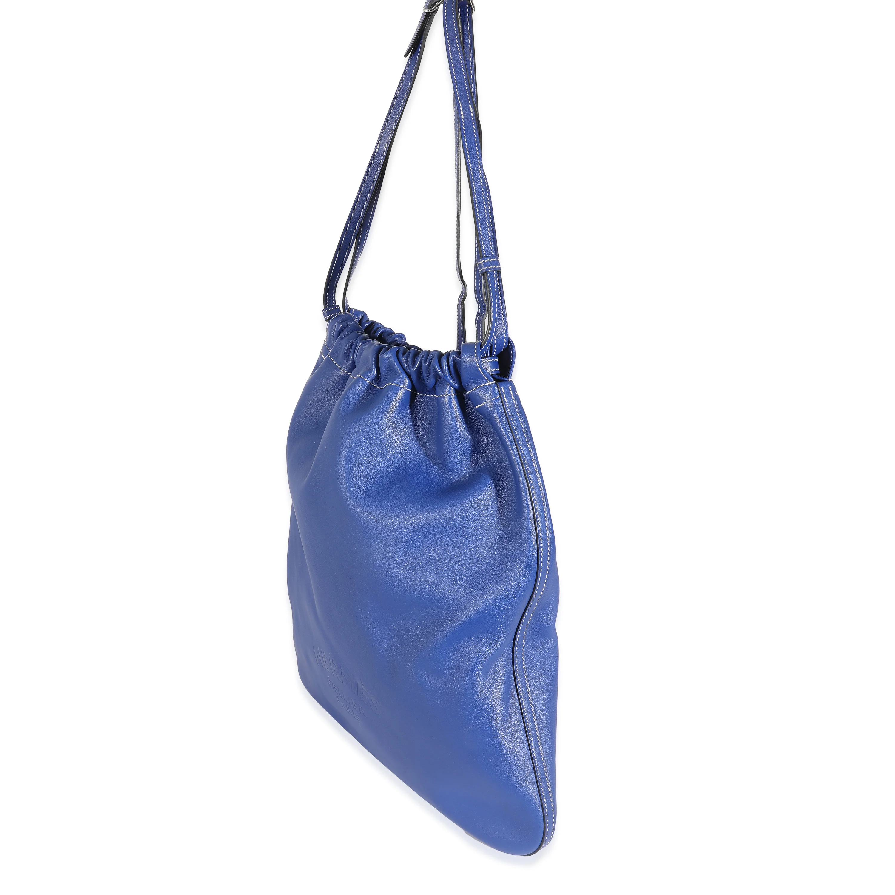 Bleu Electrique Cheri Calfskin Bridado Backpack - Image 2