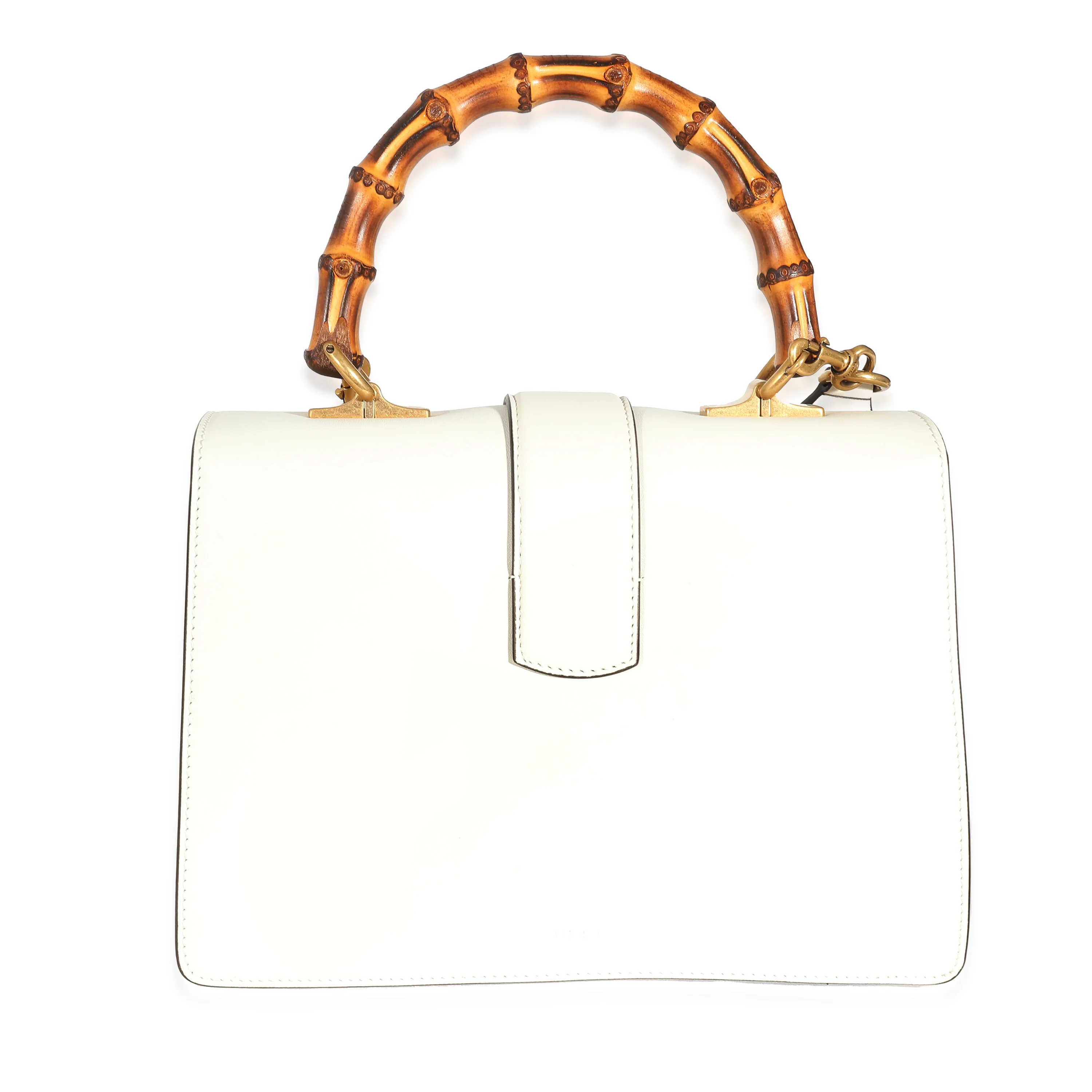 Gucci Red White Blue Calfskin Medium Dionysus Bamboo Top Handle - Image 5