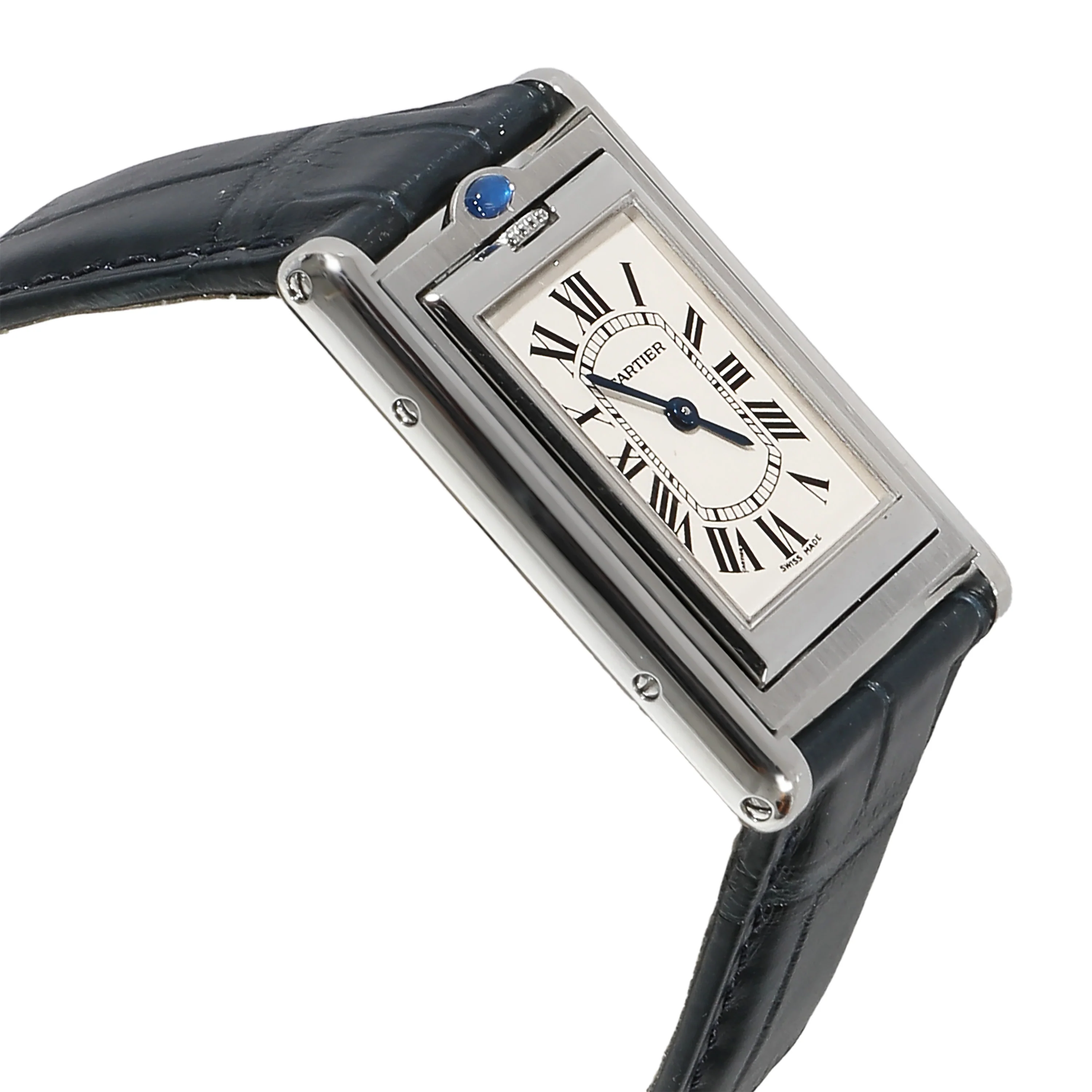 Basculante de Cartier 2405 Womens Watch in Stainless Steel - Image 2
