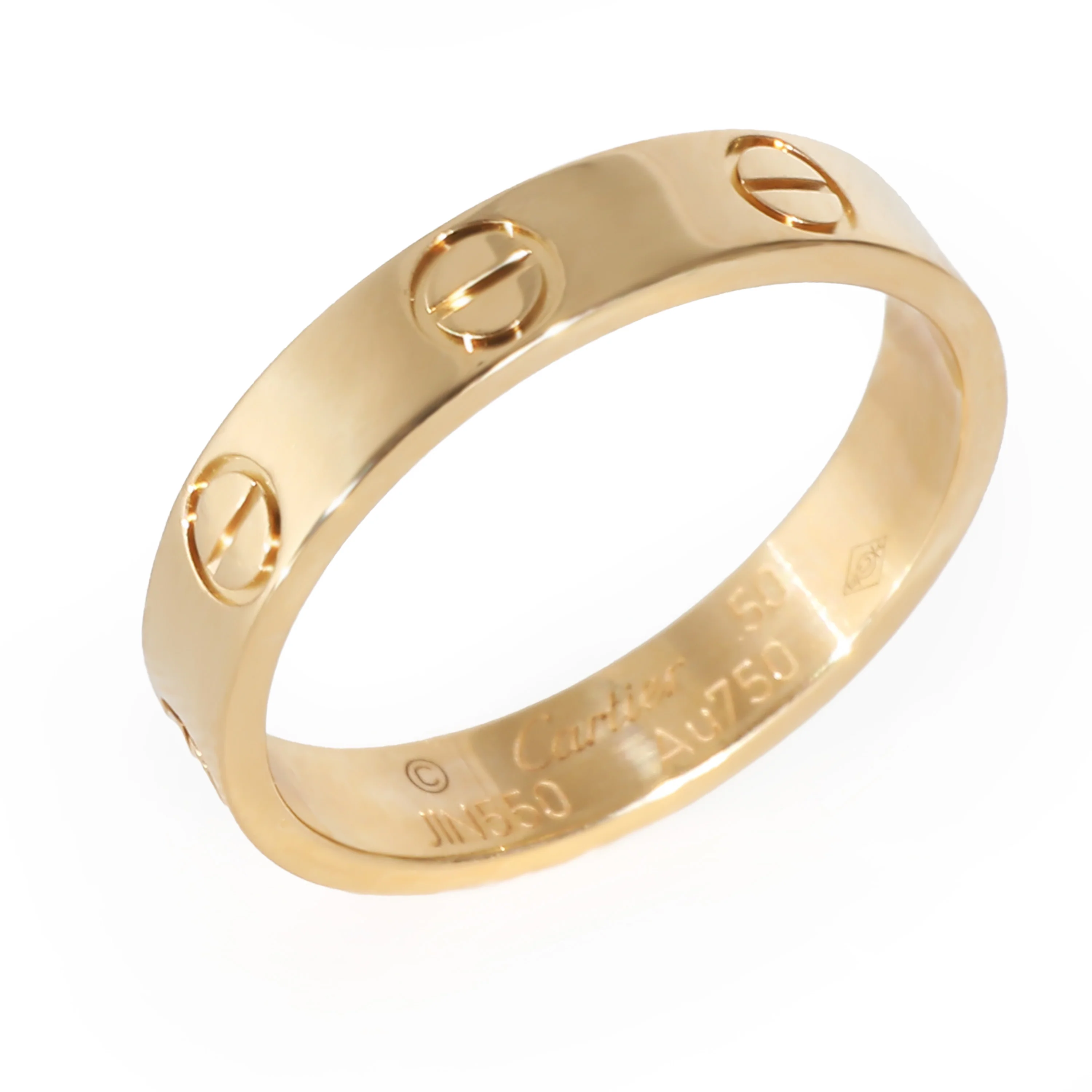 Love Wedding Band (Yellow Gold) - Image 2
