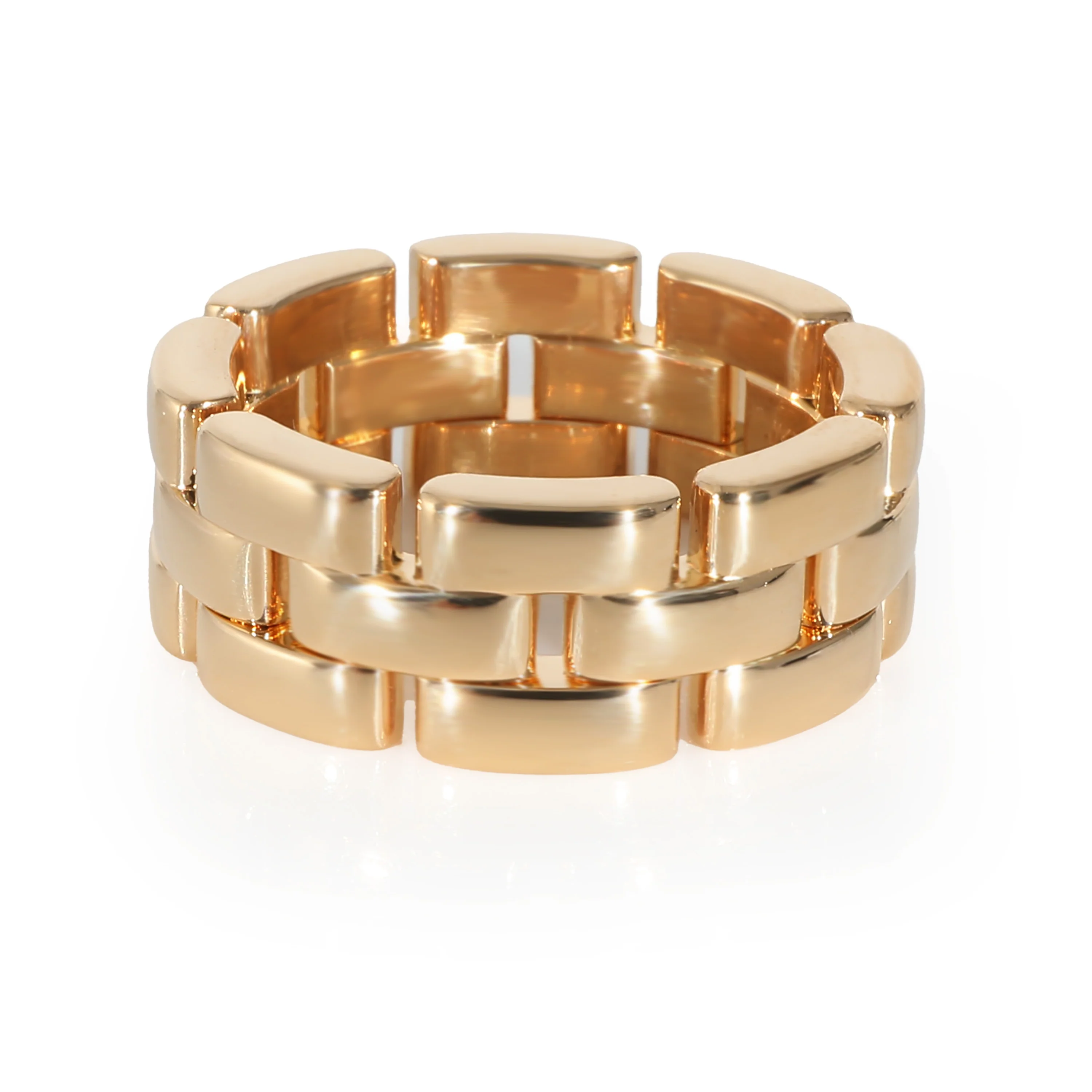 Maillon Panthere Ring (Yellow Gold) - Image 3