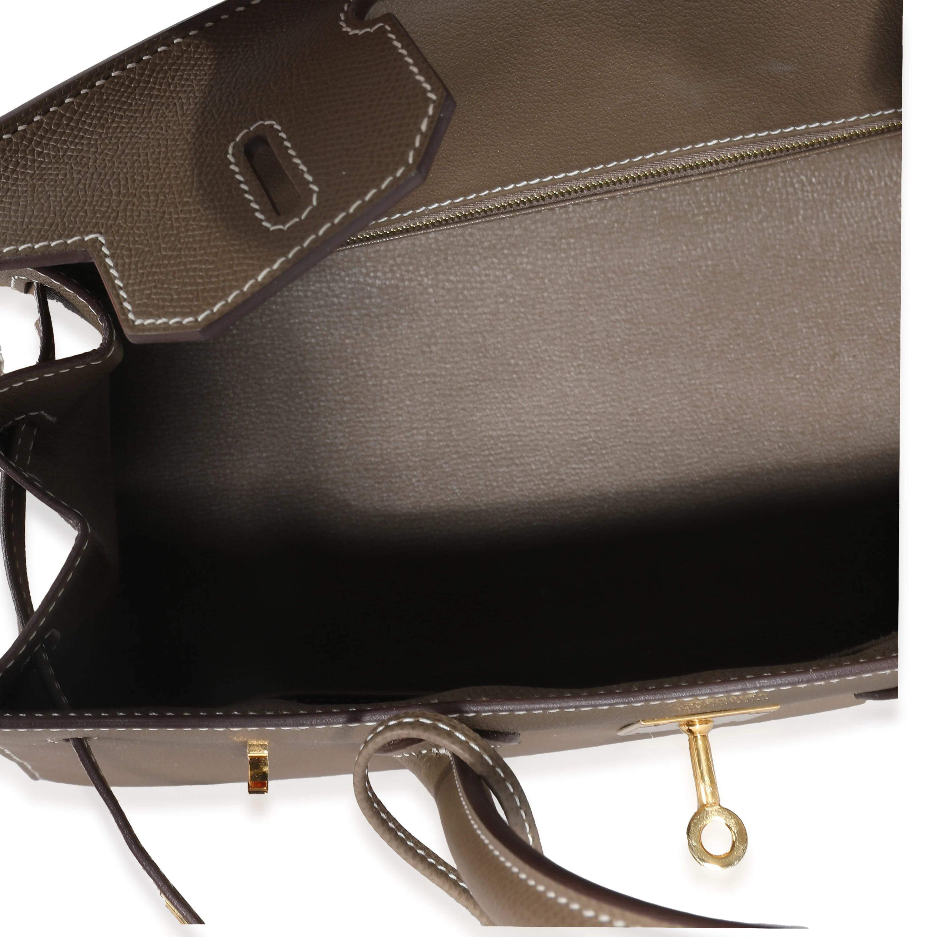 Hermès Etoupe Epsom Sellier Birkin 30 GHW - Image 4