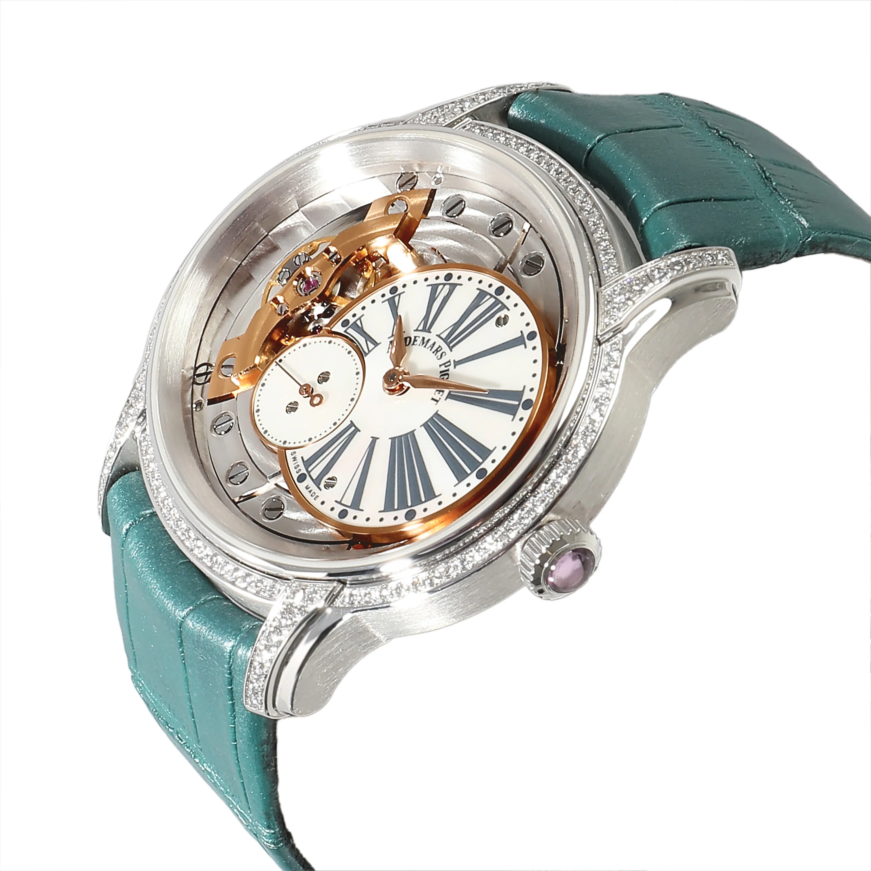 Millenary 77247BC.ZZ.A813CR.01 Unisex Watch in 18kt White Gold - Image 3