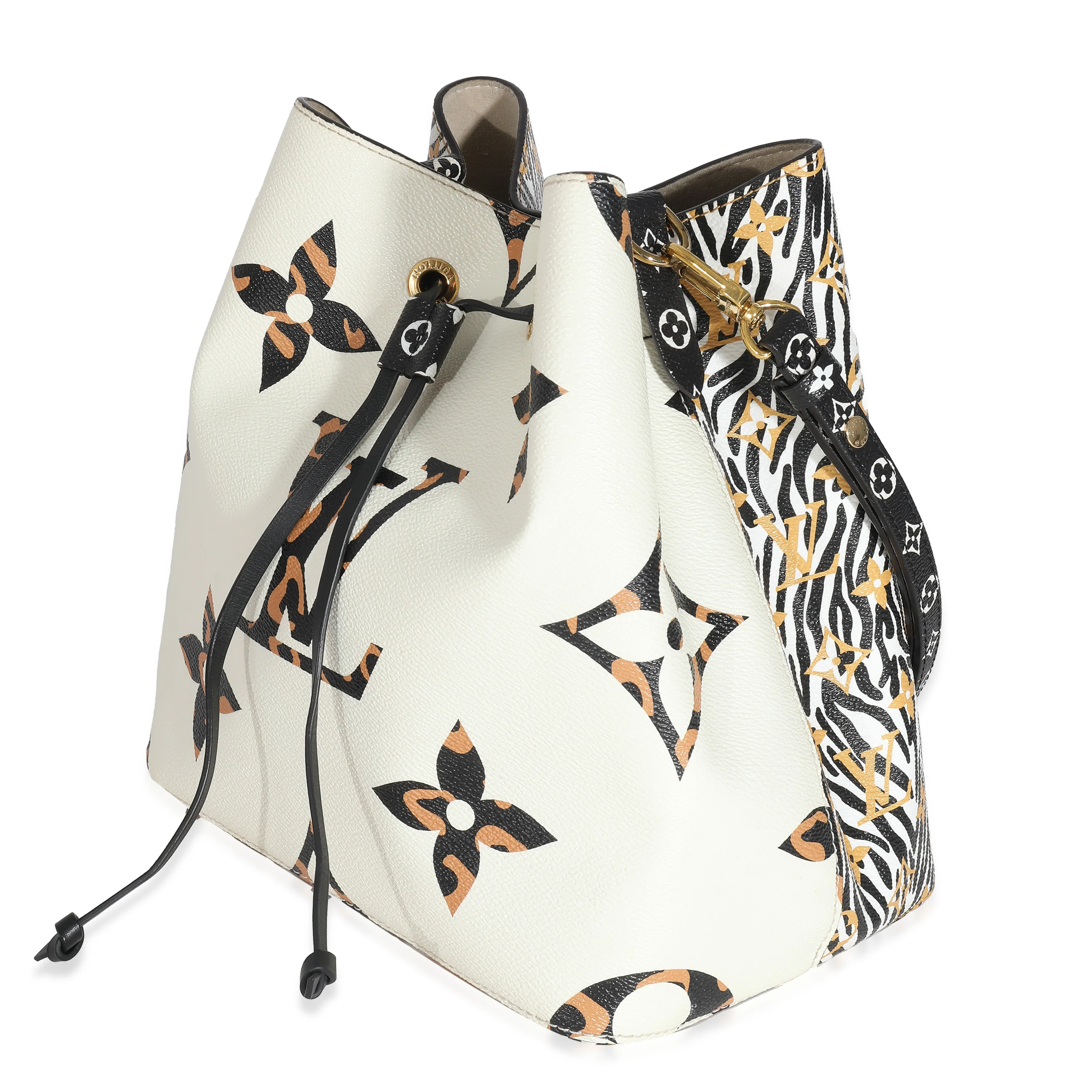 Louis Vuitton Ivory Monogram Giant Jungle Canvas NéoNoé MM - Image 2