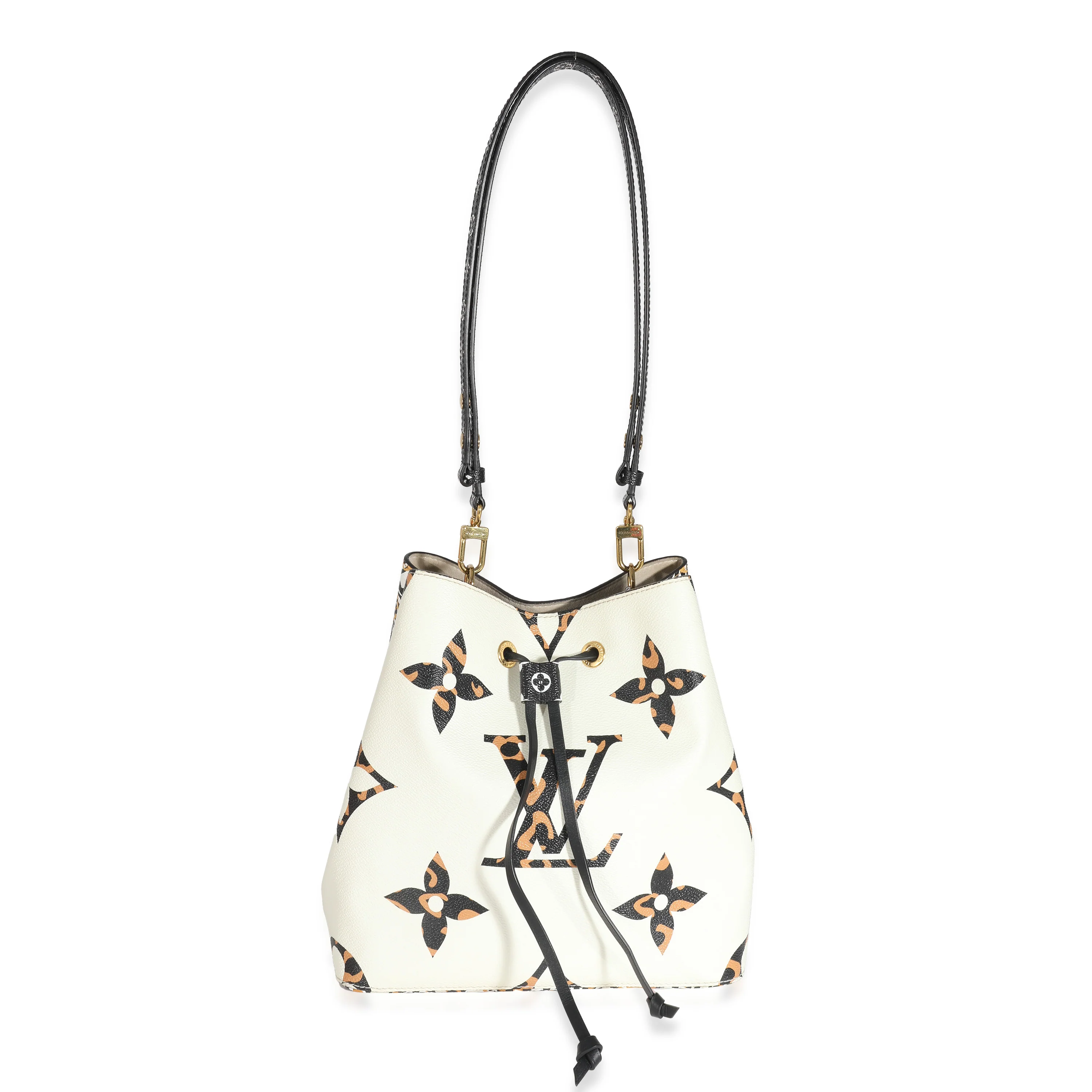 Louis Vuitton Ivory Monogram Giant Jungle Canvas NéoNoé MM - Image 4