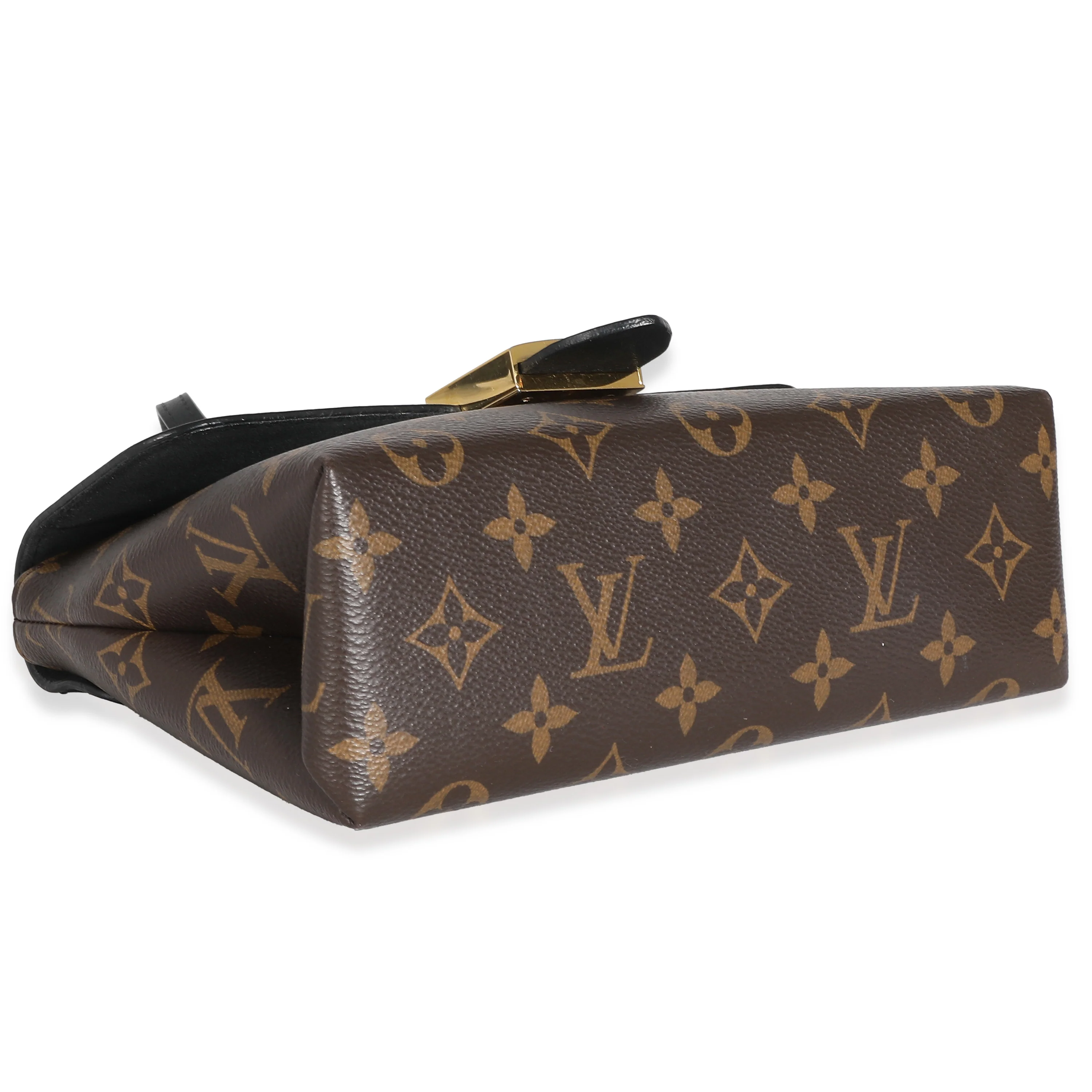 Louis Vuitton Black Calfskin Monogram Canvas Locky BB - Image 8