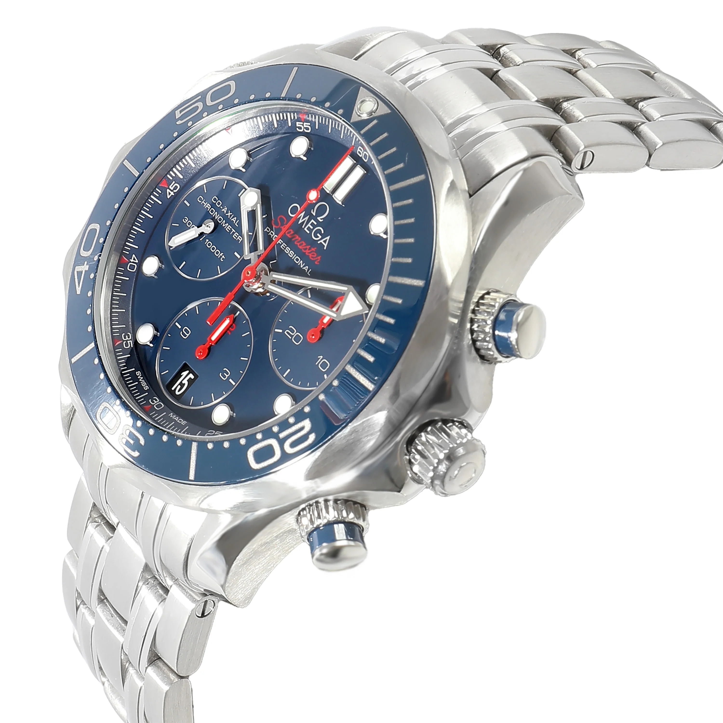 Seamaster Diver Chrono 212.30.42.50.03.001 Mens Watch in Stainless Steel - Image 3