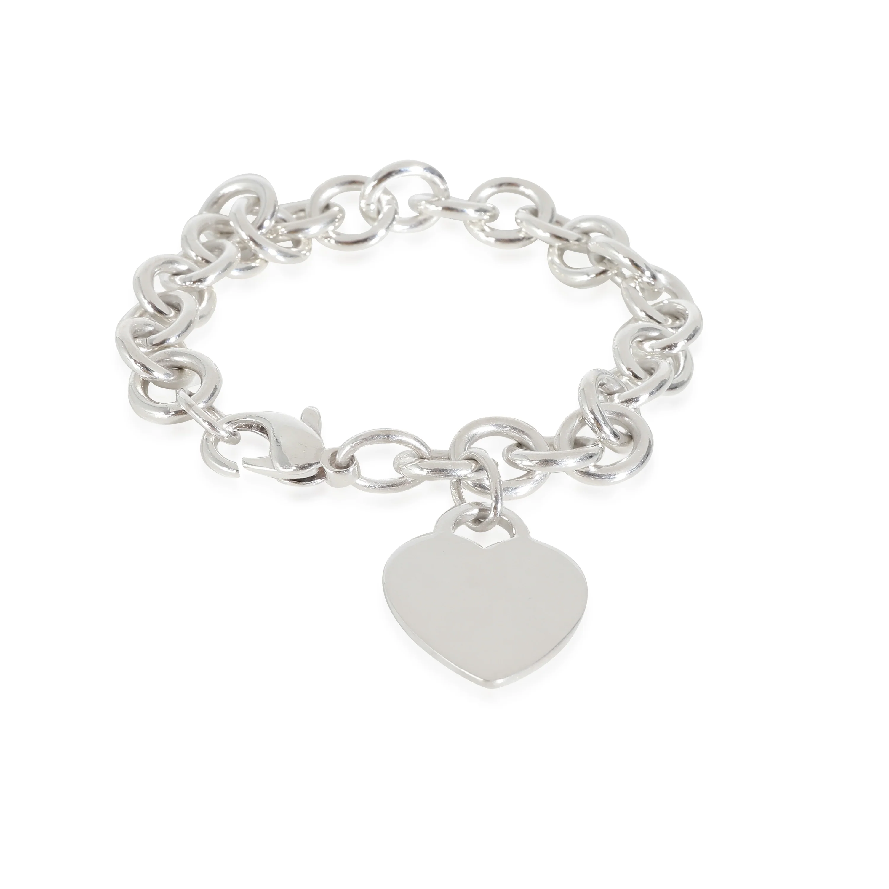 Heart Tag Bracelet in Sterling Silver - Image 3