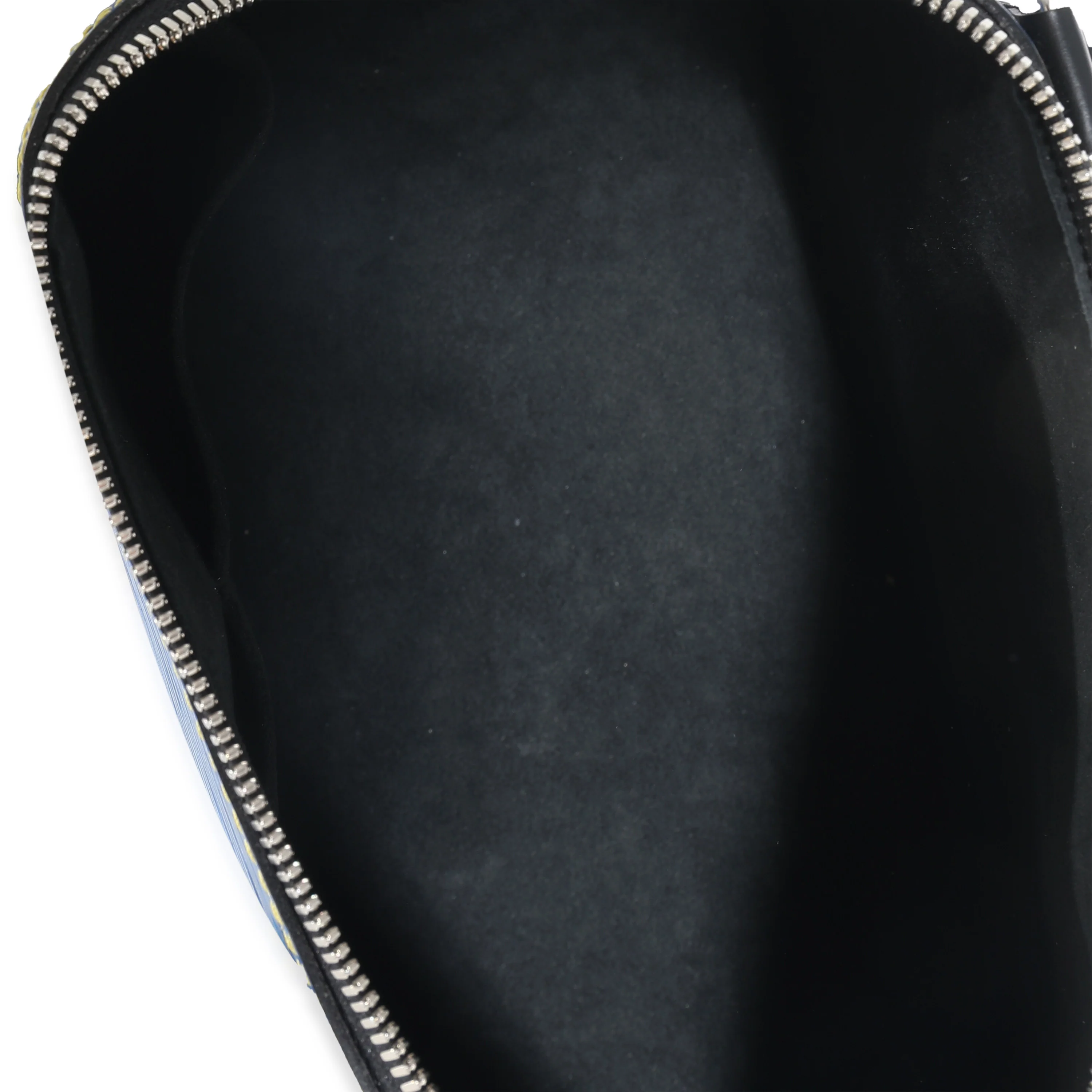Louis Vuitton Blue Epi Denim Alma PM - Image 8