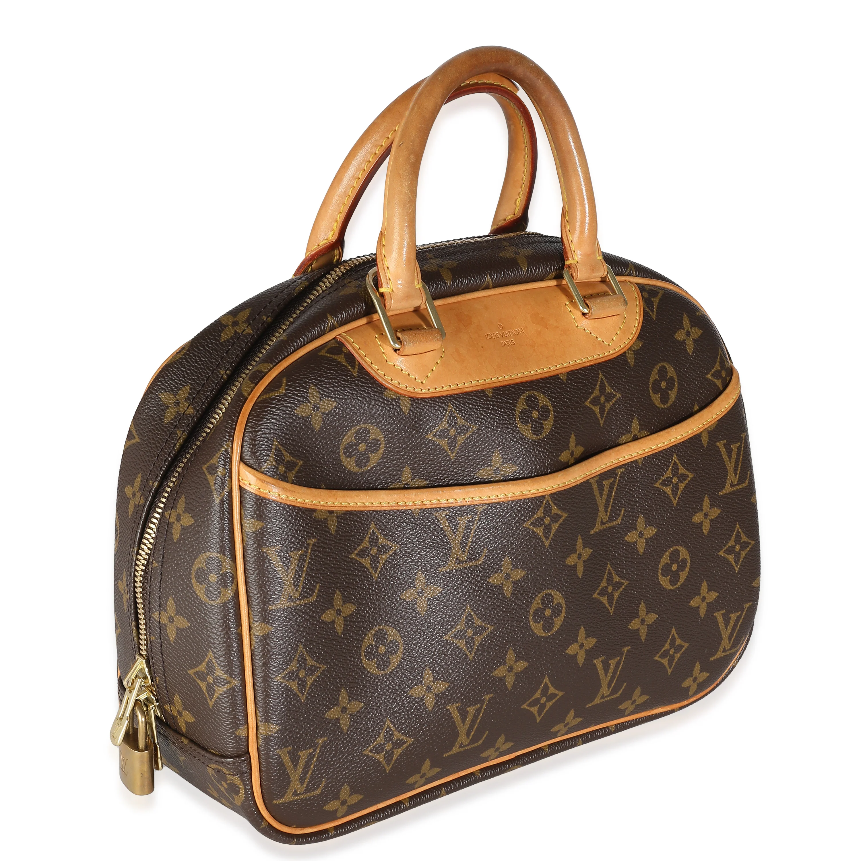 Brown Monogram Canvas Trouville - Image 3
