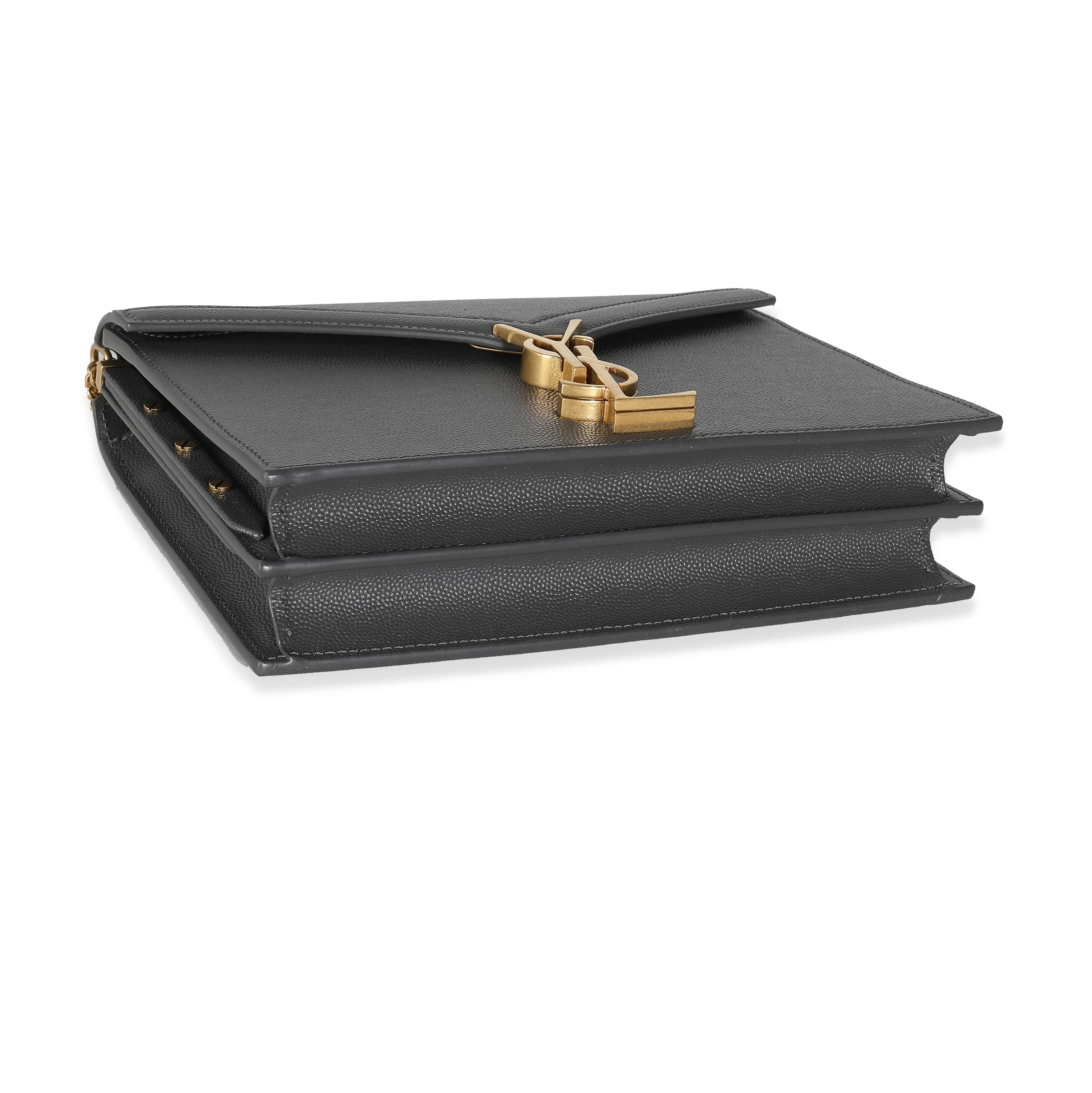 Storm Grey Grain De Poudre Cassandra Monogram Chain - Image 7